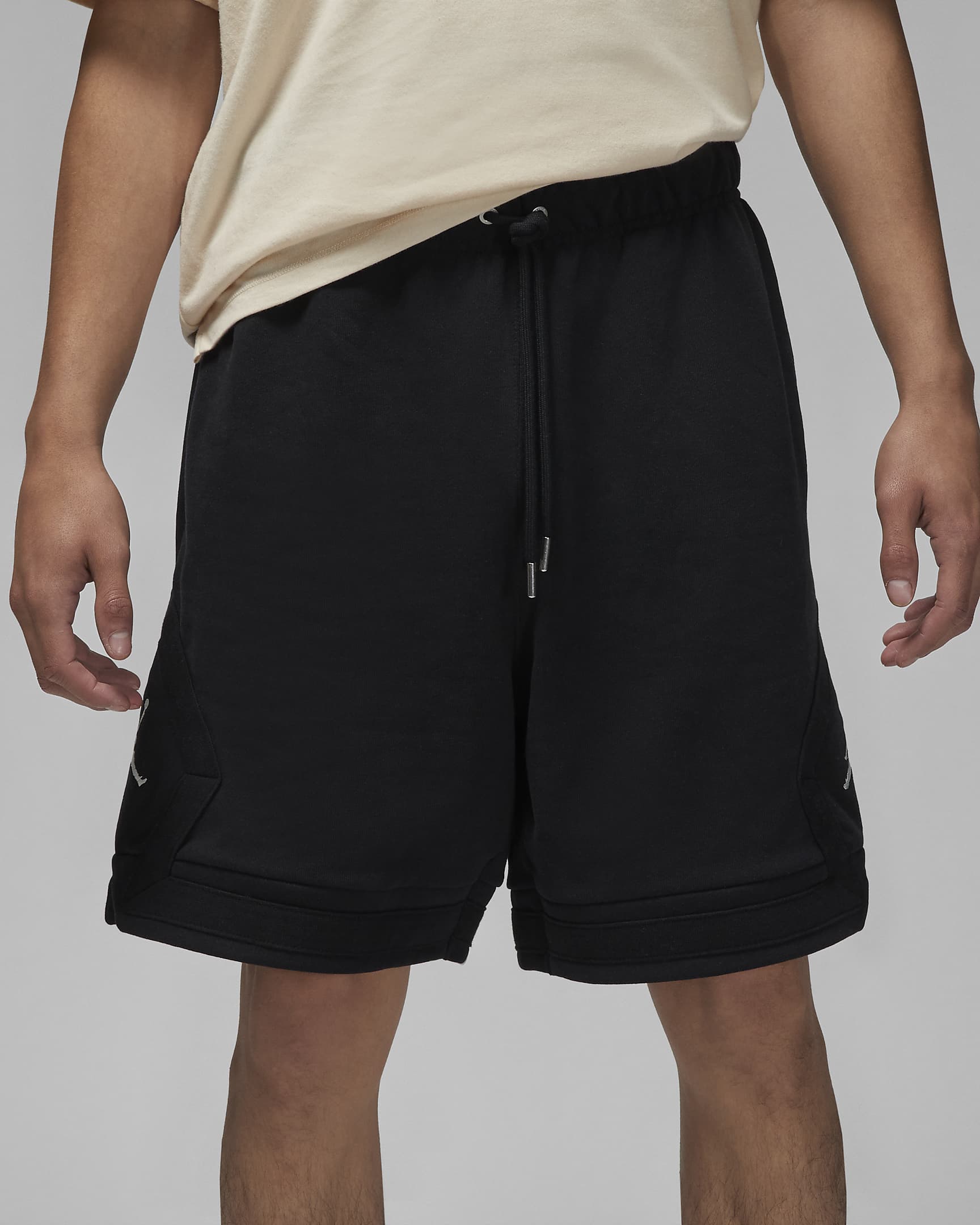 Shorts para hombre Jordan Flight Fleece - Negro/Vela