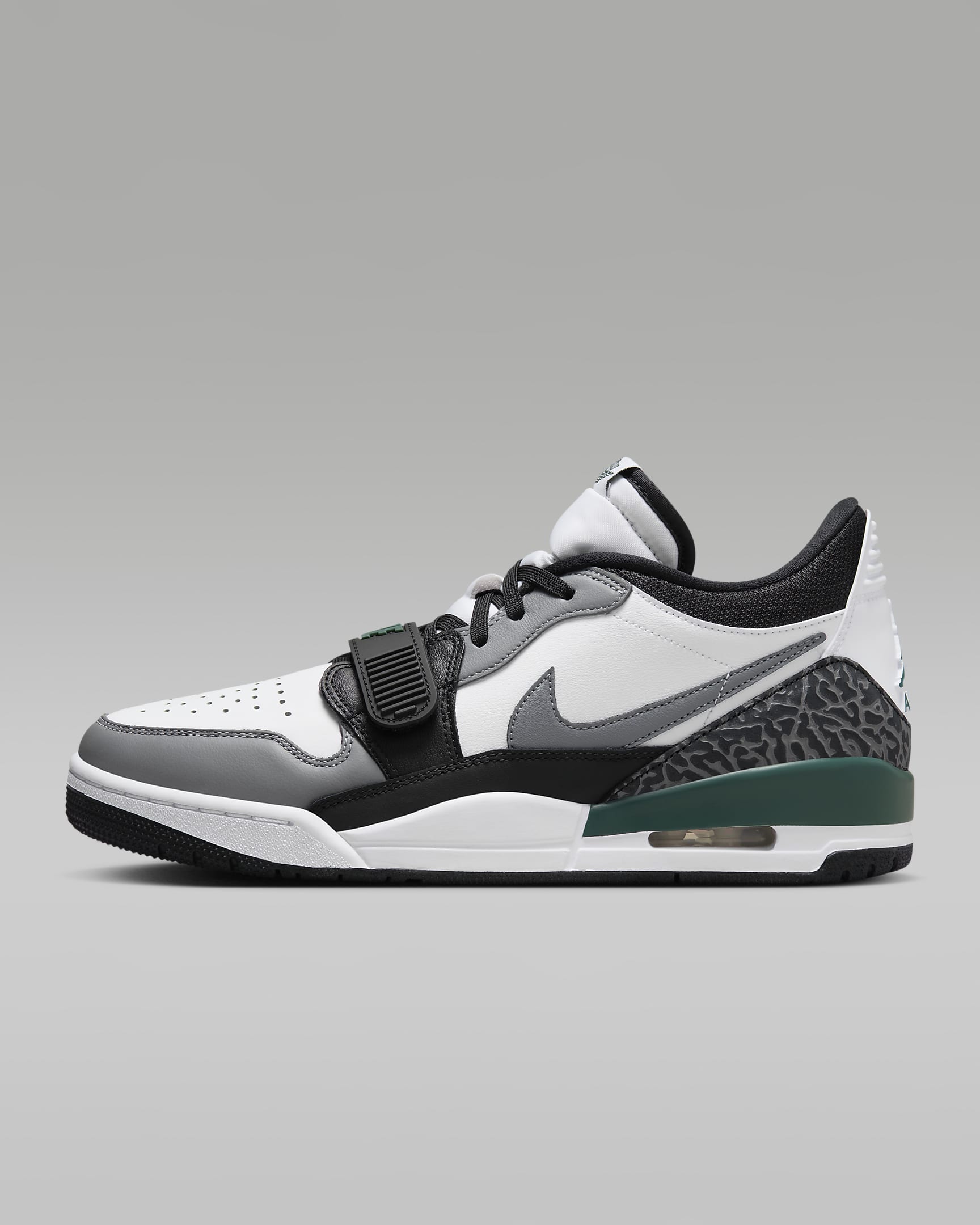 Air Jordan Legacy 312 Low Men's Shoes - White/Black/Cool Grey/Oxidised Green