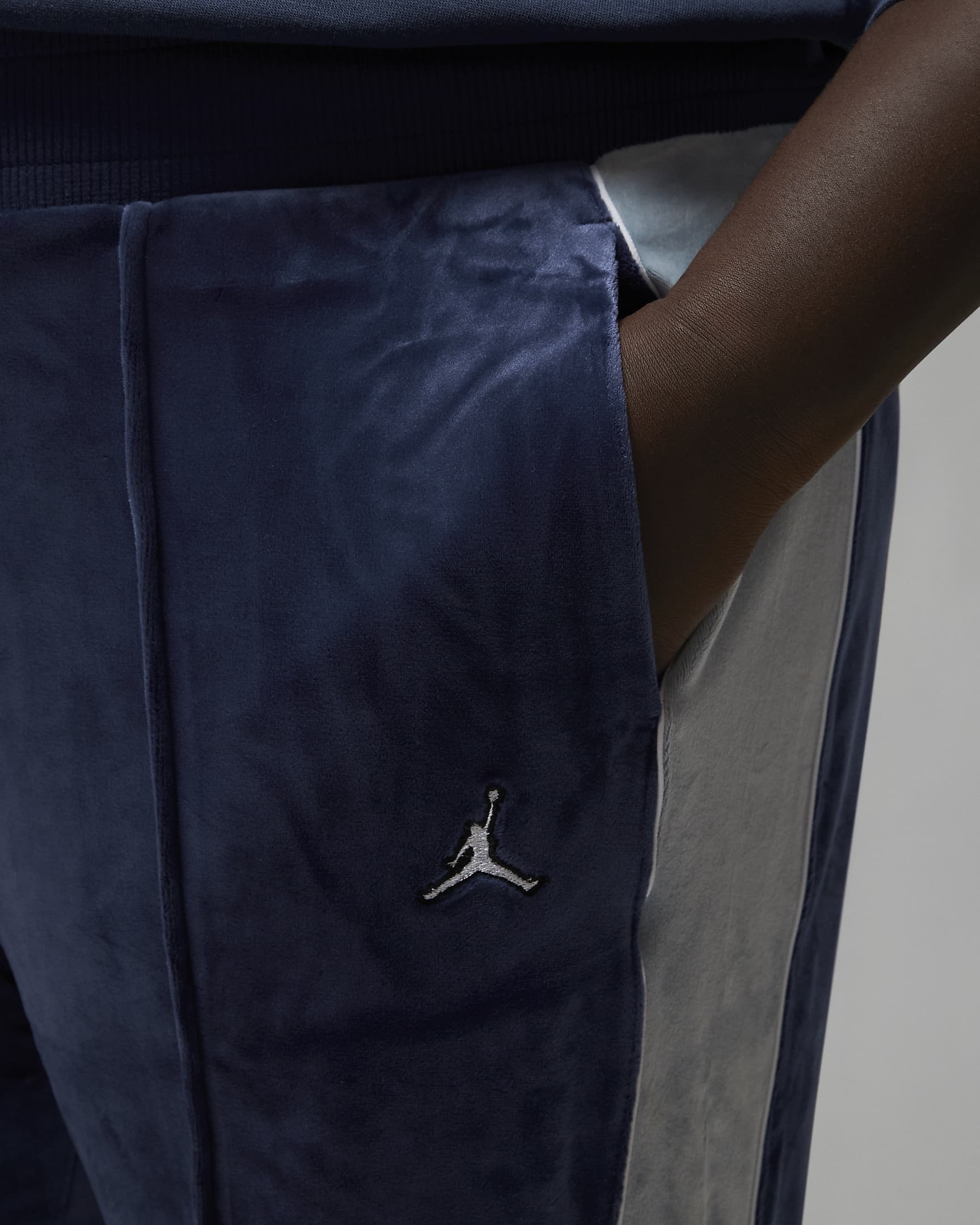 Jordan Flight Women's Velour Trousers (Plus Size). Nike BG