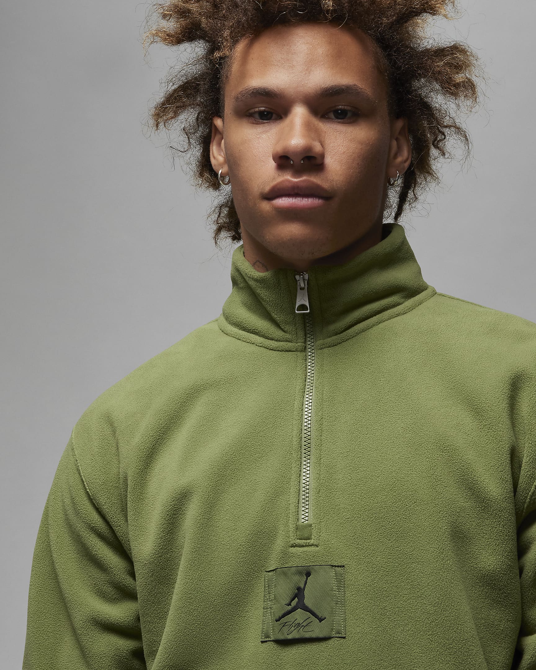 Jordan Essentials Men's Winterized Fleece Half-Zip. Nike UK
