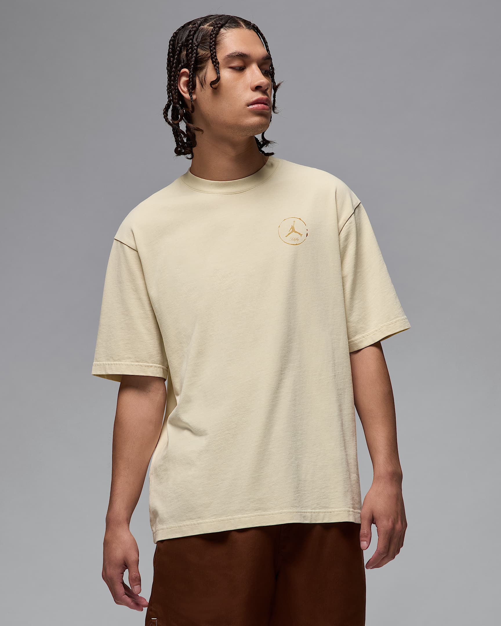 Playera para hombre Jordan x SoleFly - Fósil