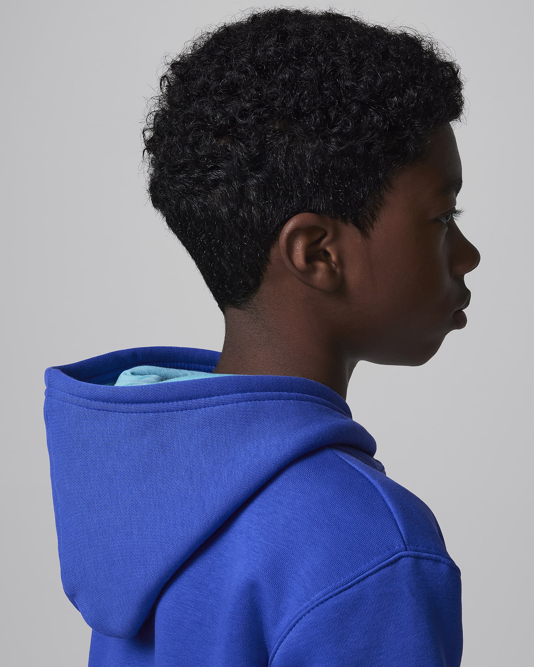 Jordan Older Kids' Jumpman Baseline Sweatshirt - Hyper Royal