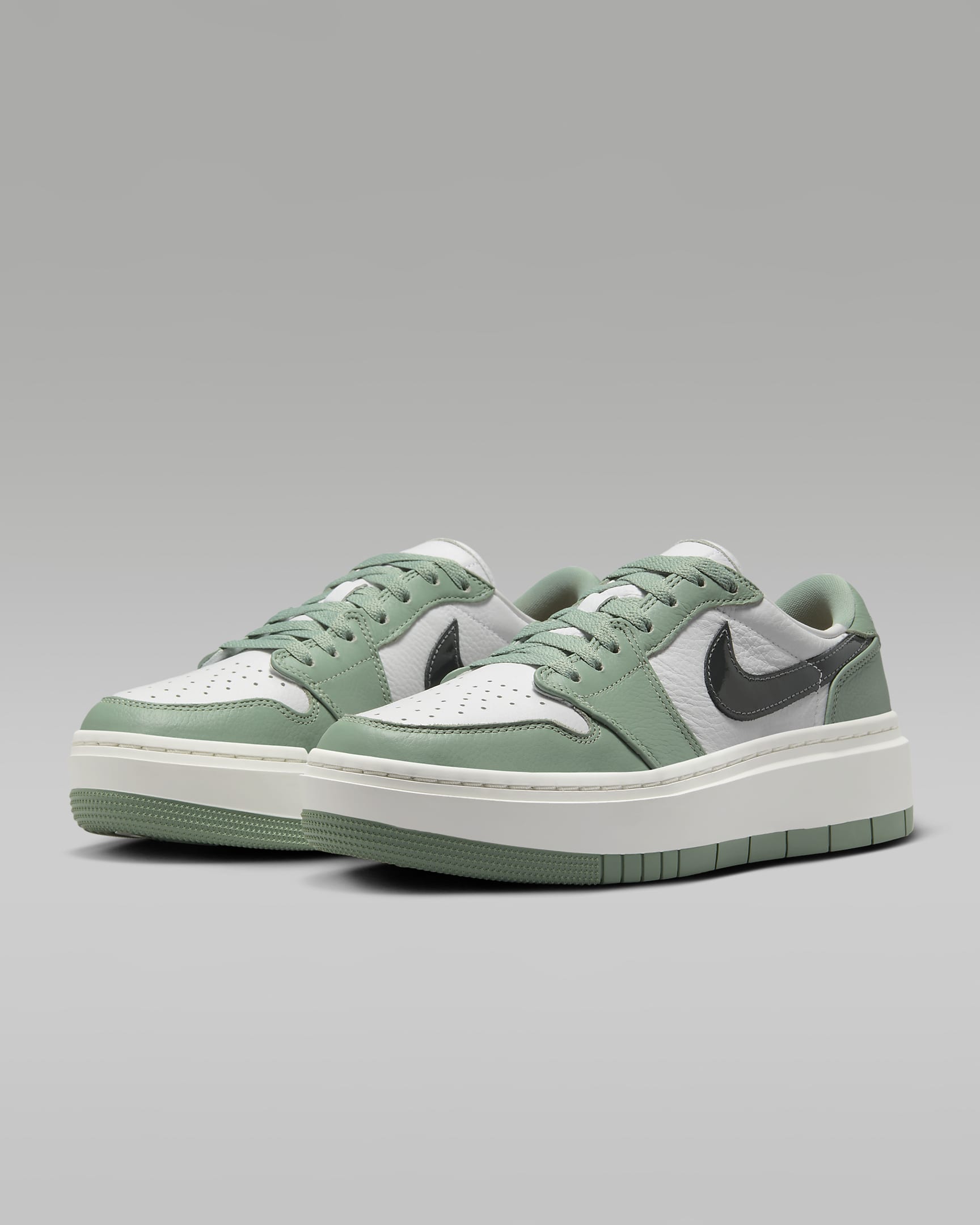 Air Jordan 1 Elevate Low Women's Shoes - Jade Smoke/Anthracite/Sail/White