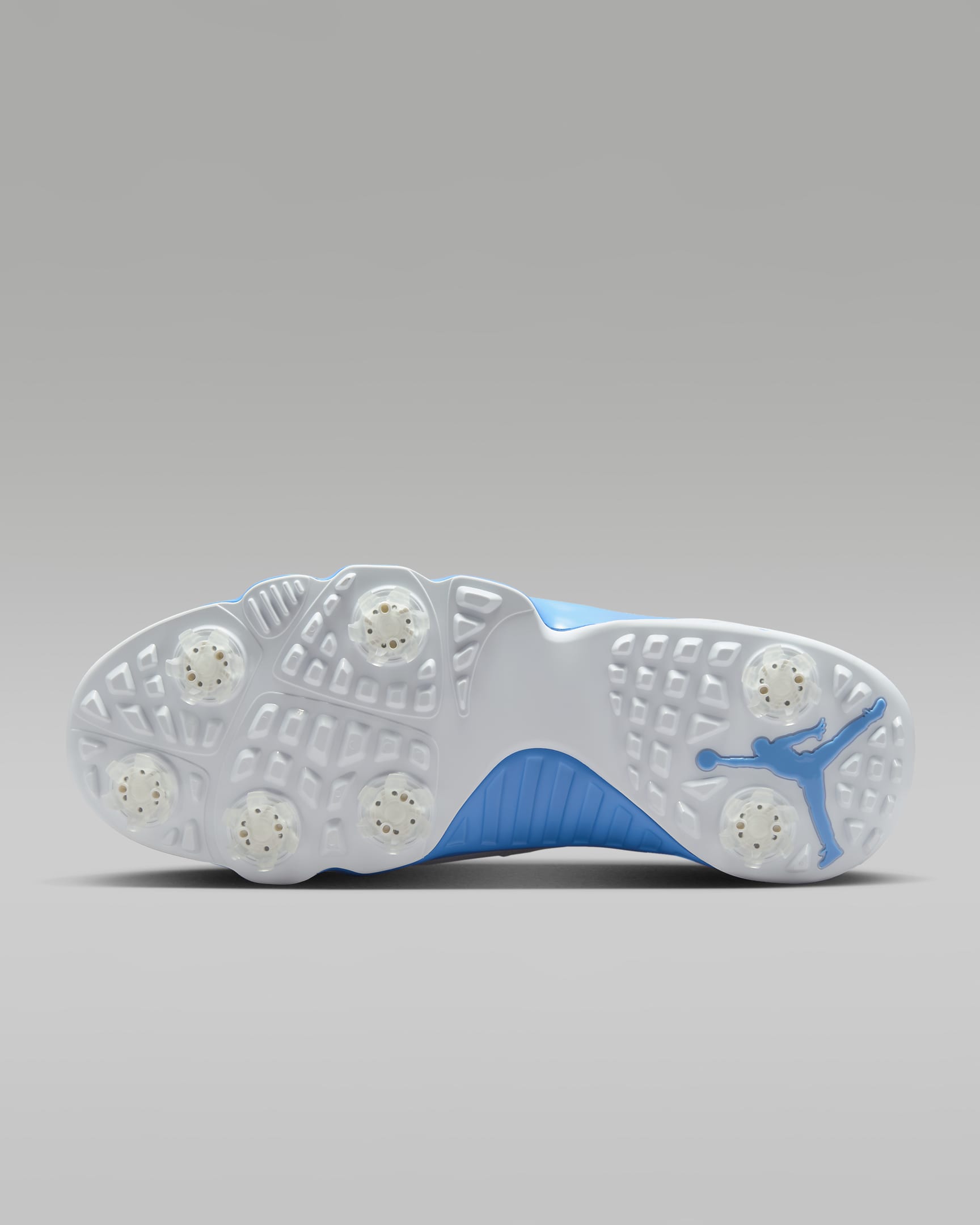 Chaussure de golf Air Jordan 9 G - Blanc/Blanc/University Blue