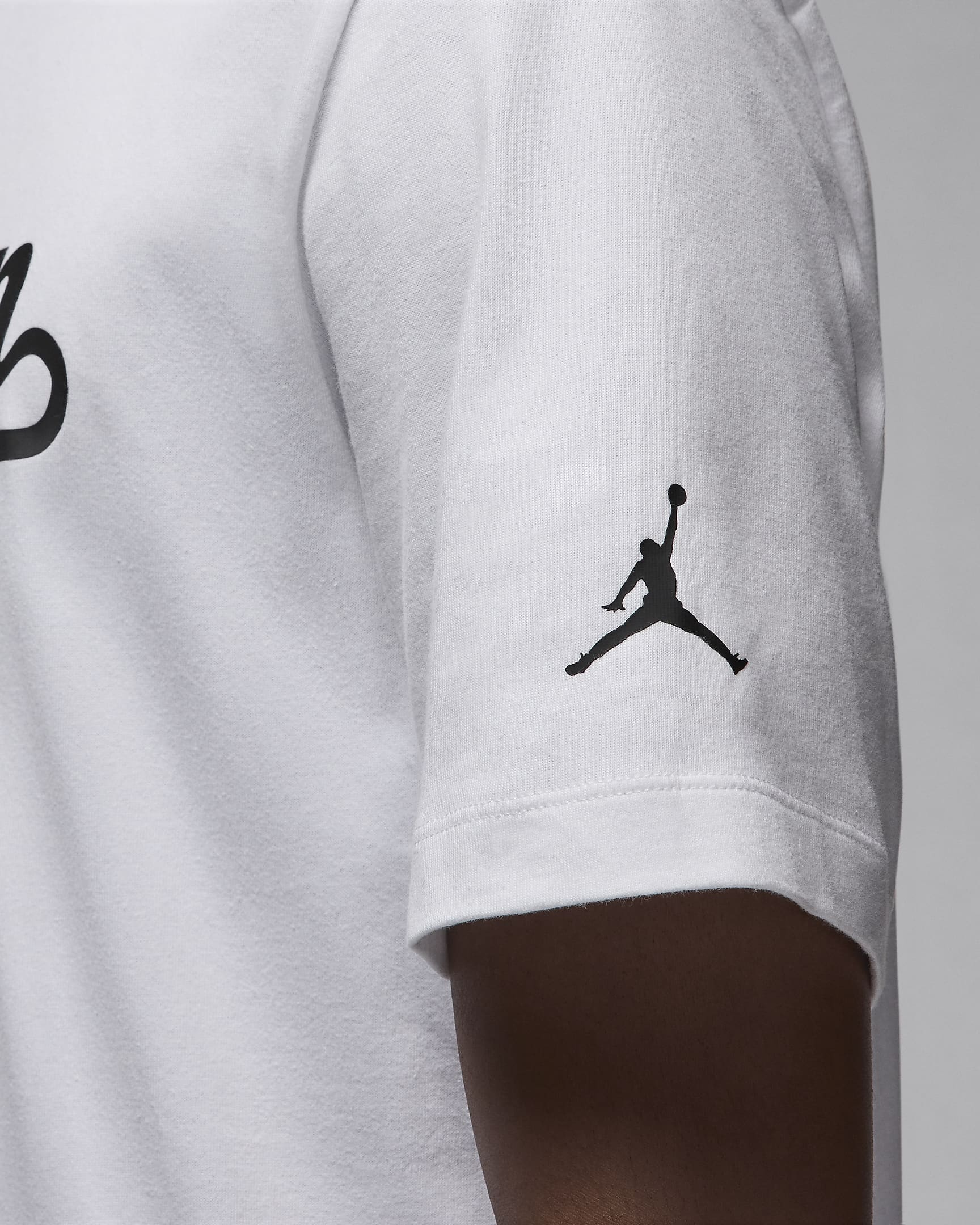 Jordan Flight MVP Men's T-Shirt - White/Black/Black