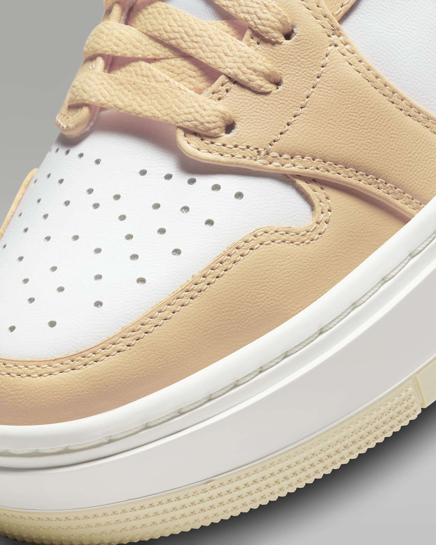 Air Jordan 1 Elevate High Women's Shoes - Celestial Gold/White/Sail/Muslin