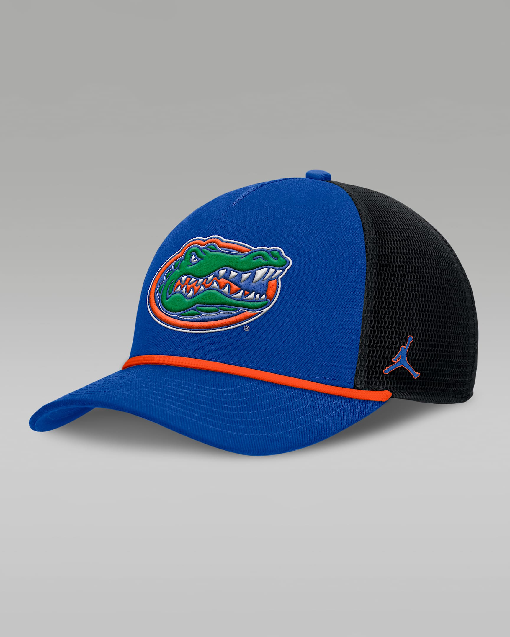Gorra de rejilla universitaria marca Jordan ajustable para hombre Florida Primetime Rise - Royal
