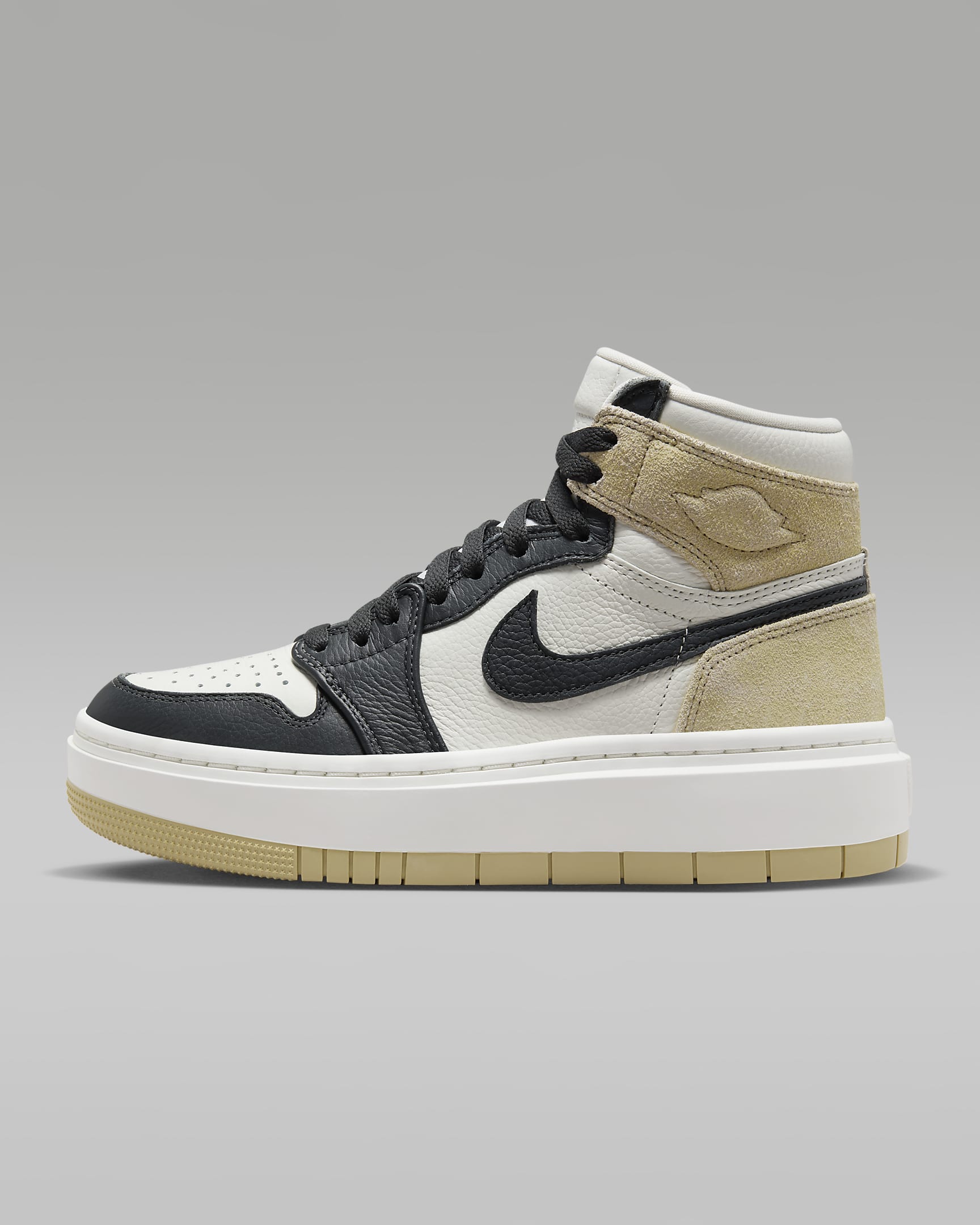 Air Jordan 1 Elevate High Damenschuh - Team Gold/Sail/Dark Smoke Grey