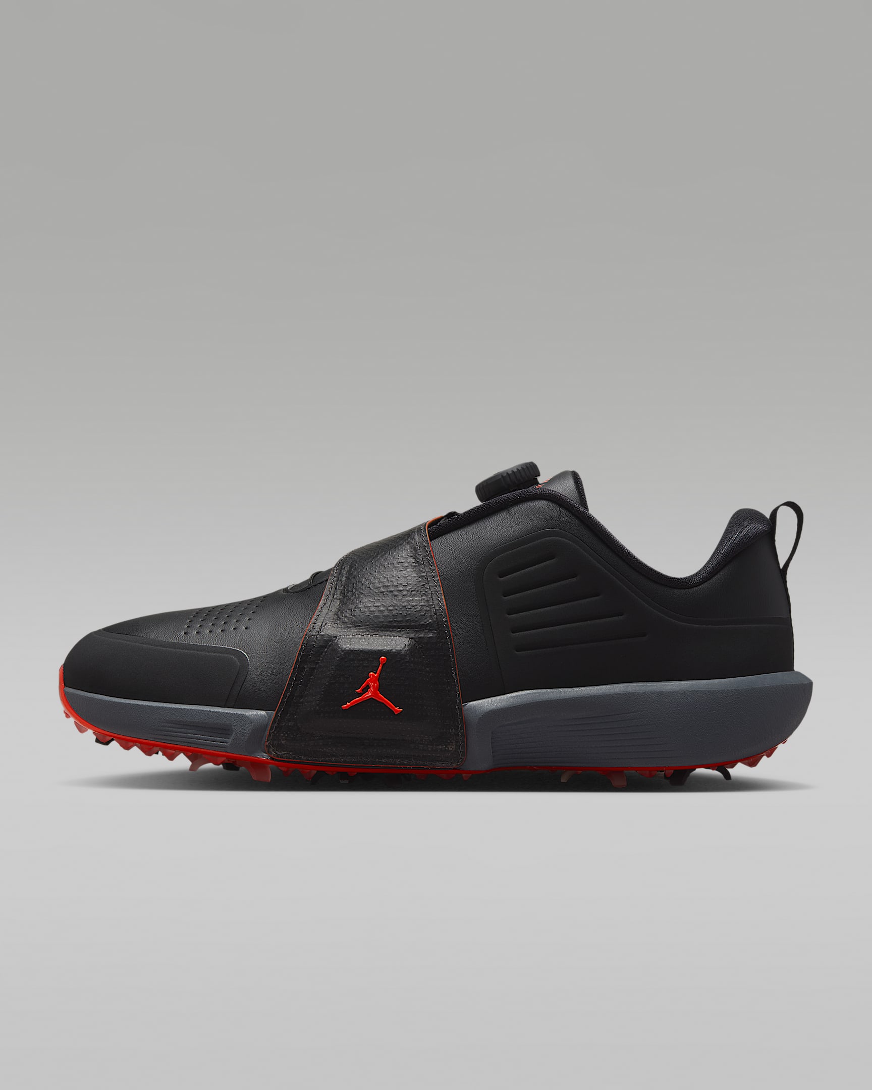 Jordan Air Rev Golf Shoes - Black/Flint Grey/Infrared 23