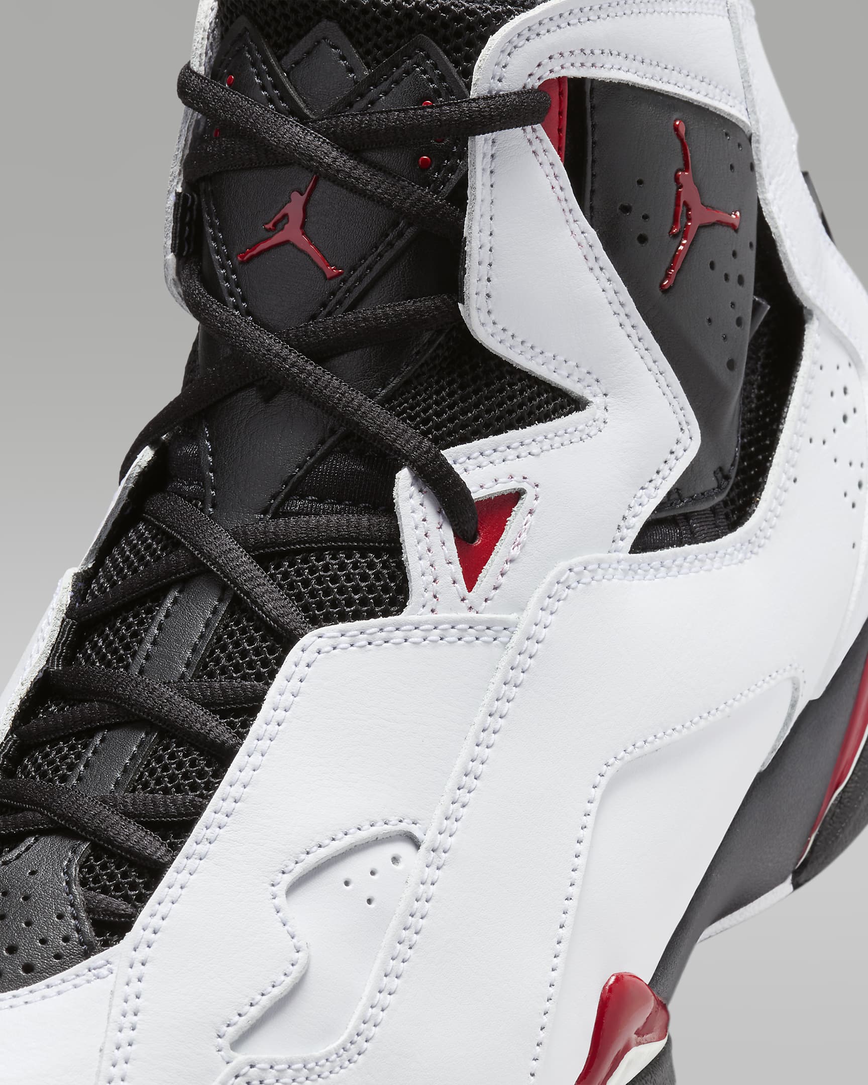 Scarpa Jordan True Flight – Uomo - Bianco/Nero/Varsity Red