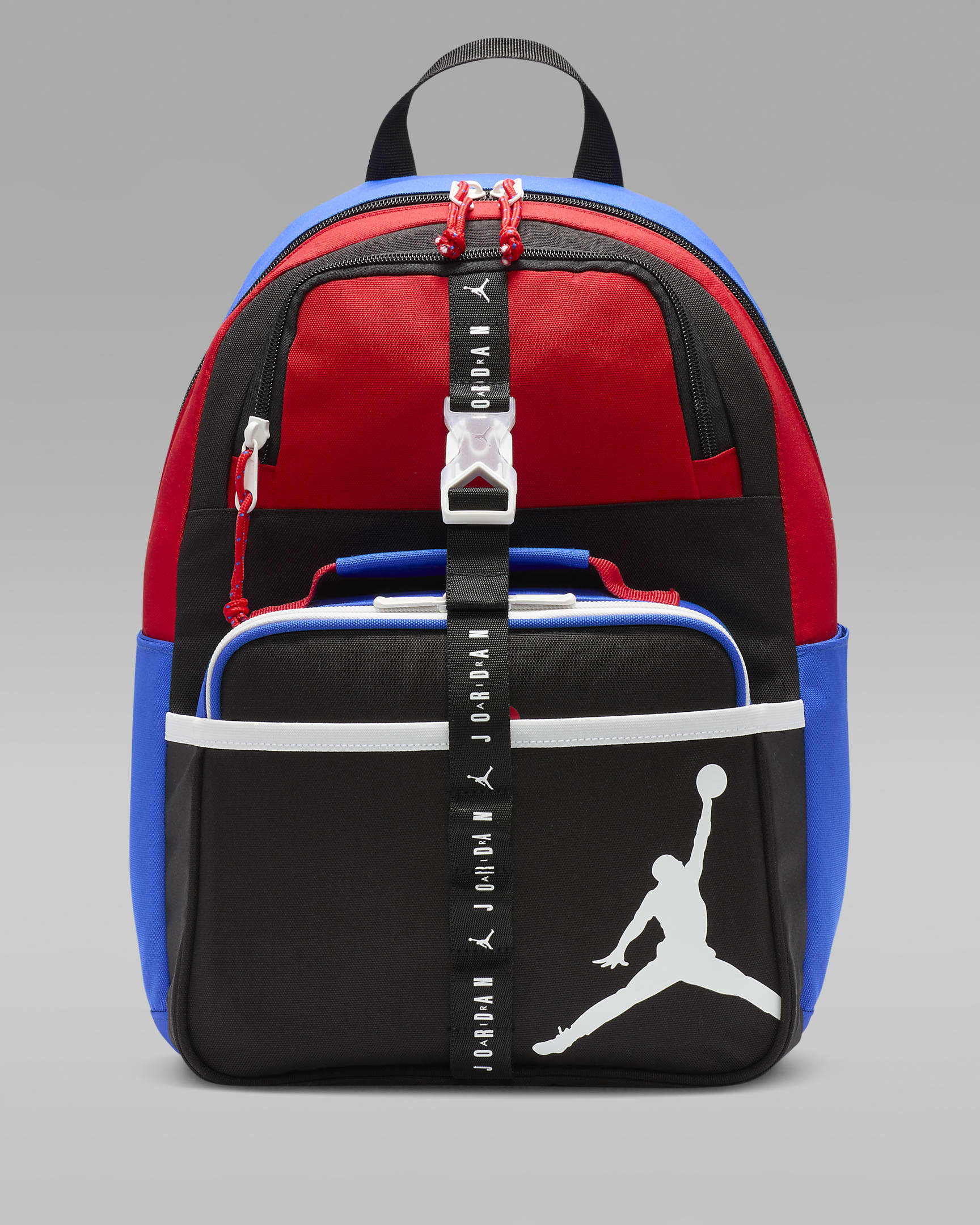 Air Jordan Lunch Backpack Big Kids' Backpack (18L) and Lunch Bag (3L) - Multi-Color/Black