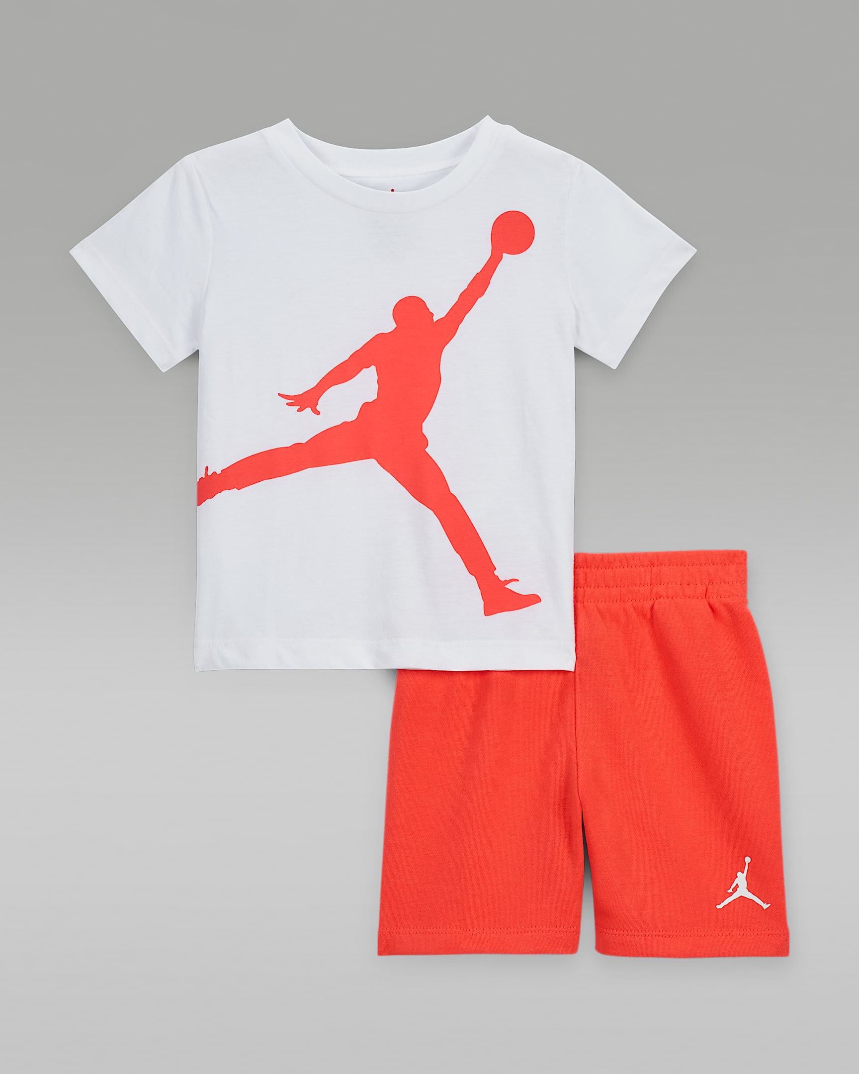 Jordan Baby (12–24M) Jumpman 2-Piece Shorts Set - Bright Crimson
