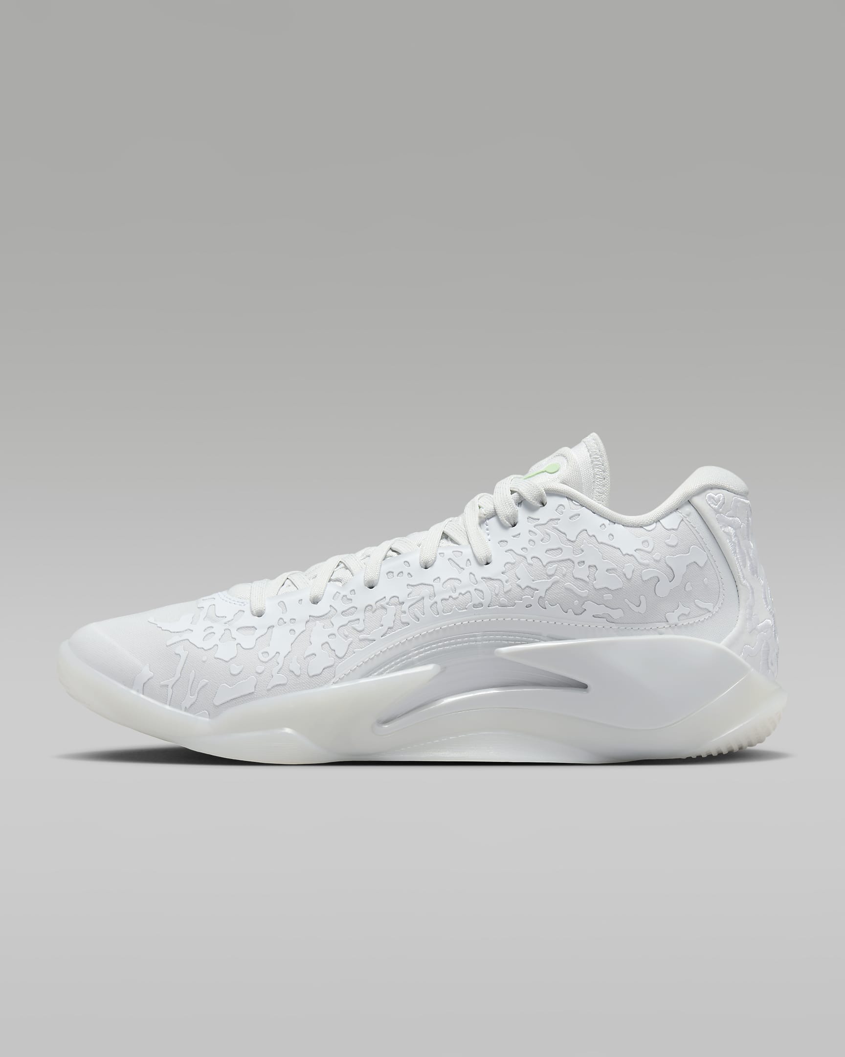 Zion 3 Basketball Shoes - White/Off White/Pink Foam/Vapor Green