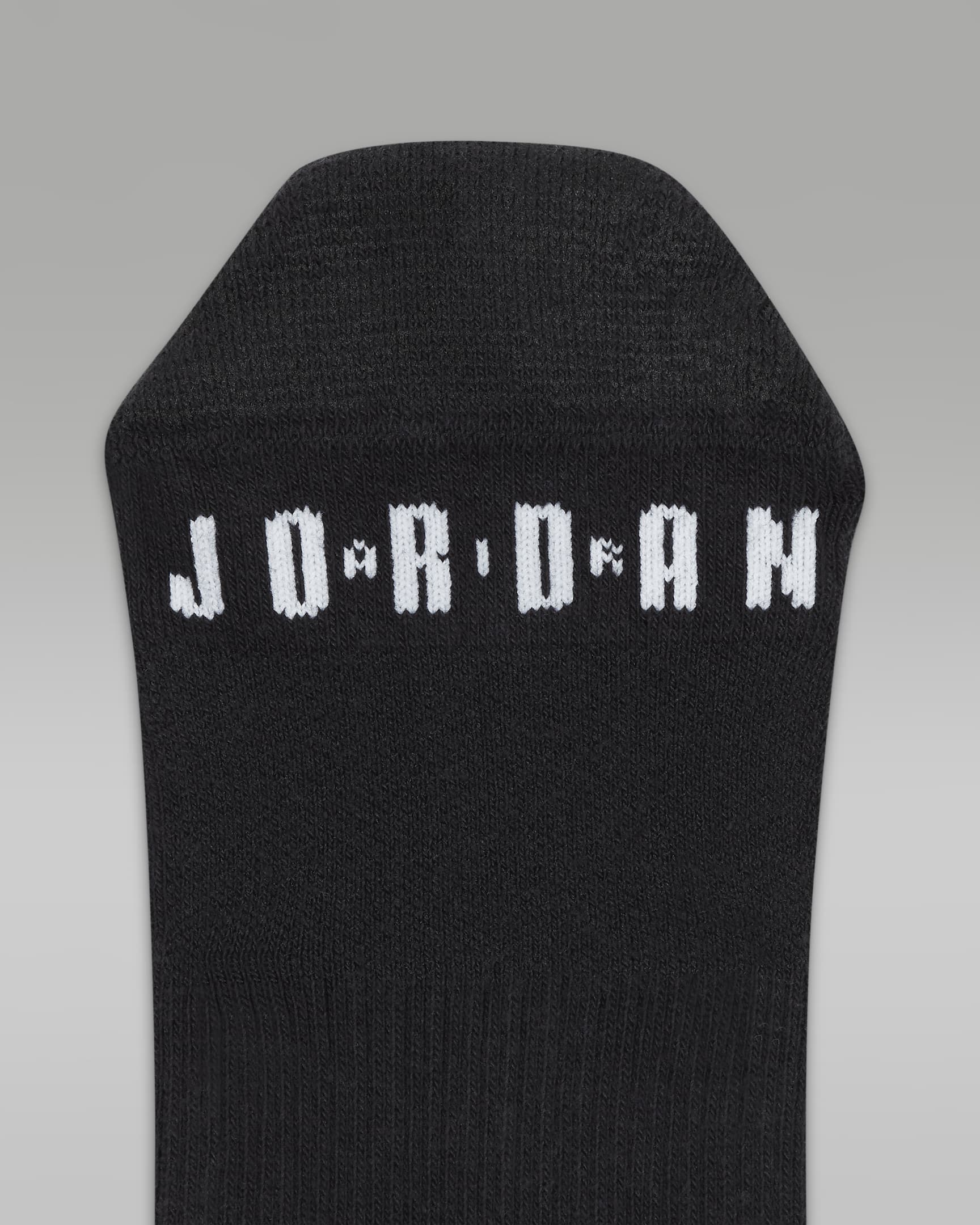 Jordan Essentials Crew-Socken (3 Paar) - Schwarz/Weiß