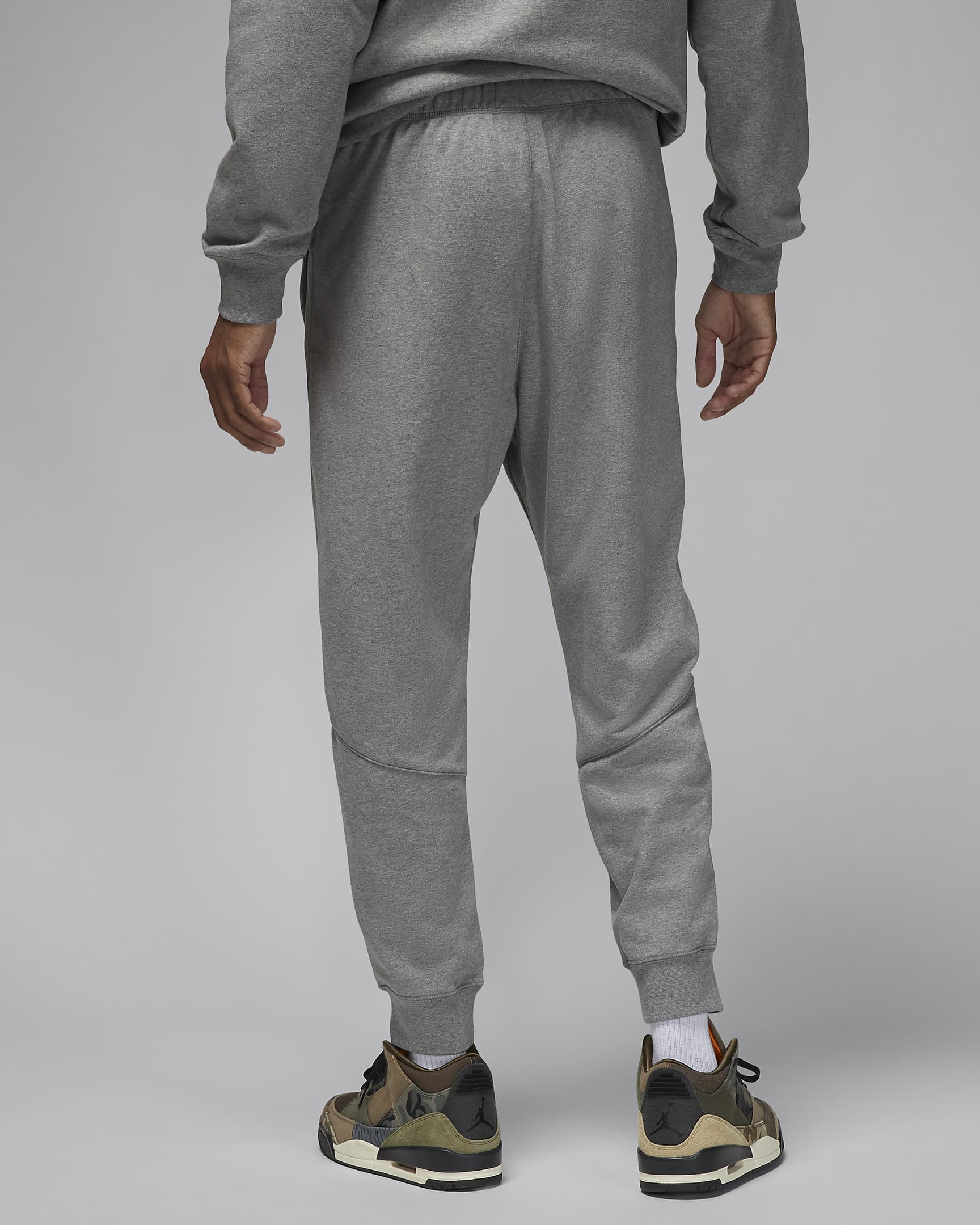 Jordan Dri-FIT Sport Men's Fleece Trousers - Carbon Heather/Black