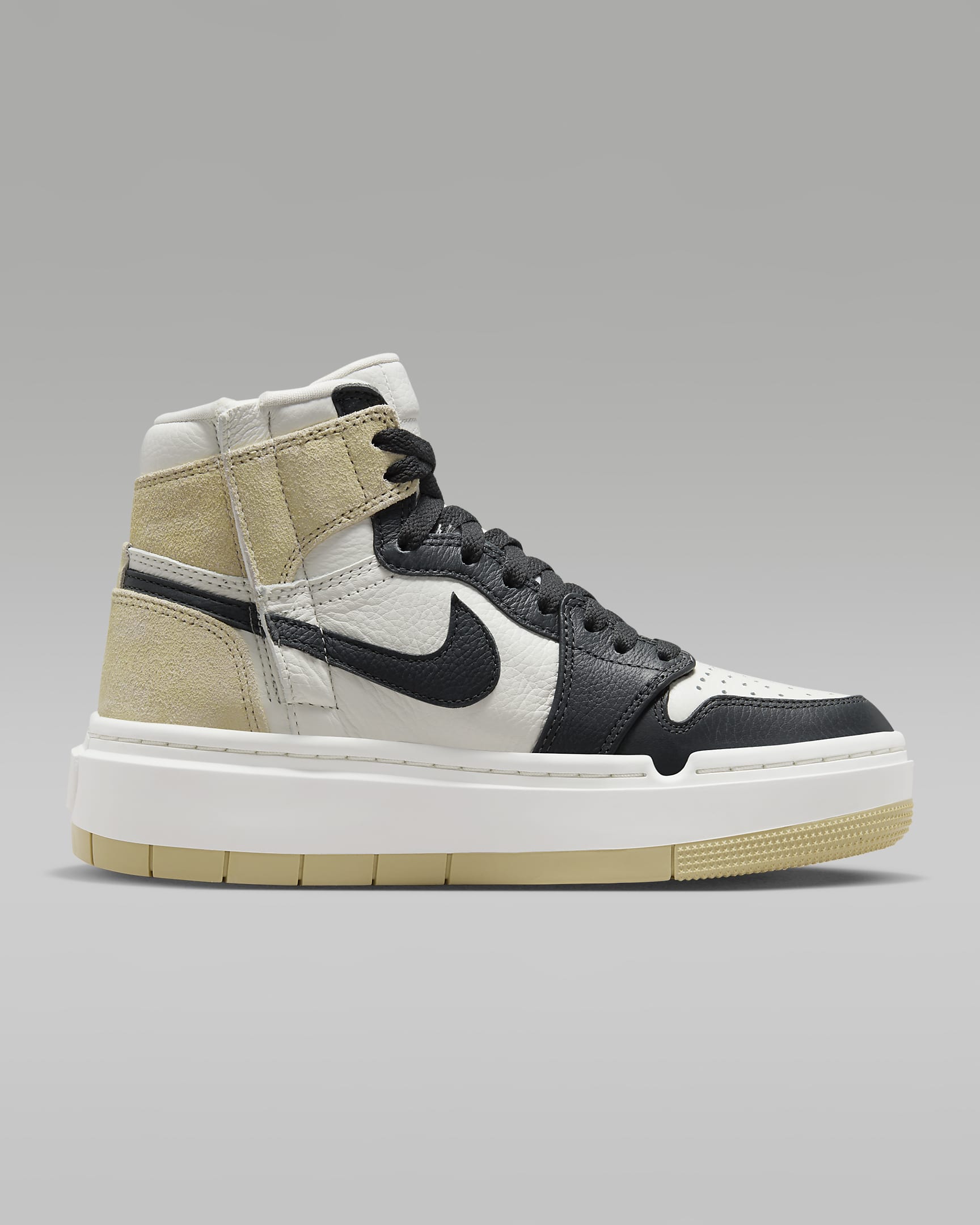 Chaussure Air Jordan 1 Elevate High pour Femme - Team Gold/Sail/Dark Smoke Grey