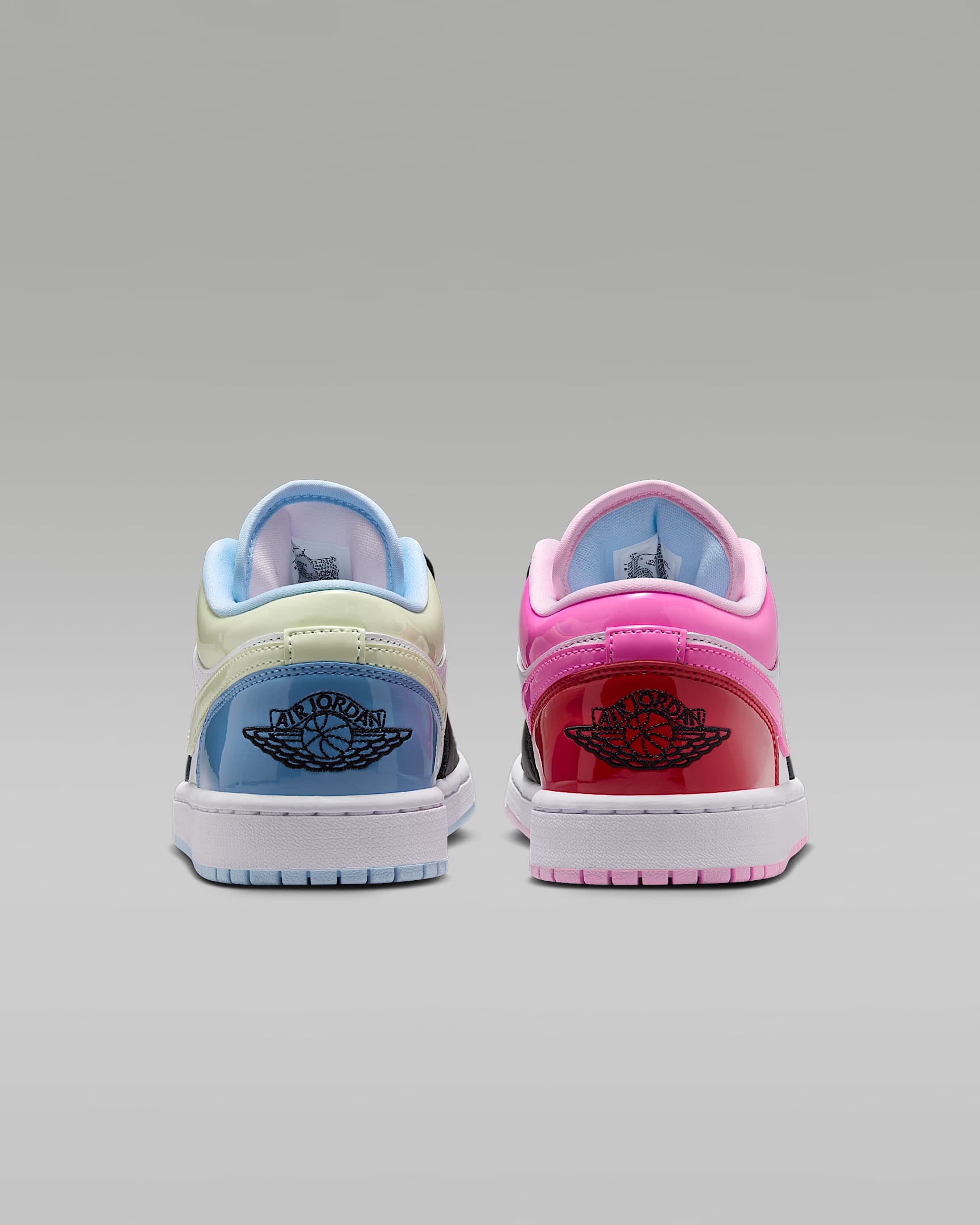 Air Jordan 1 Low SE Women's Shoes - Black/White/Pink Spell