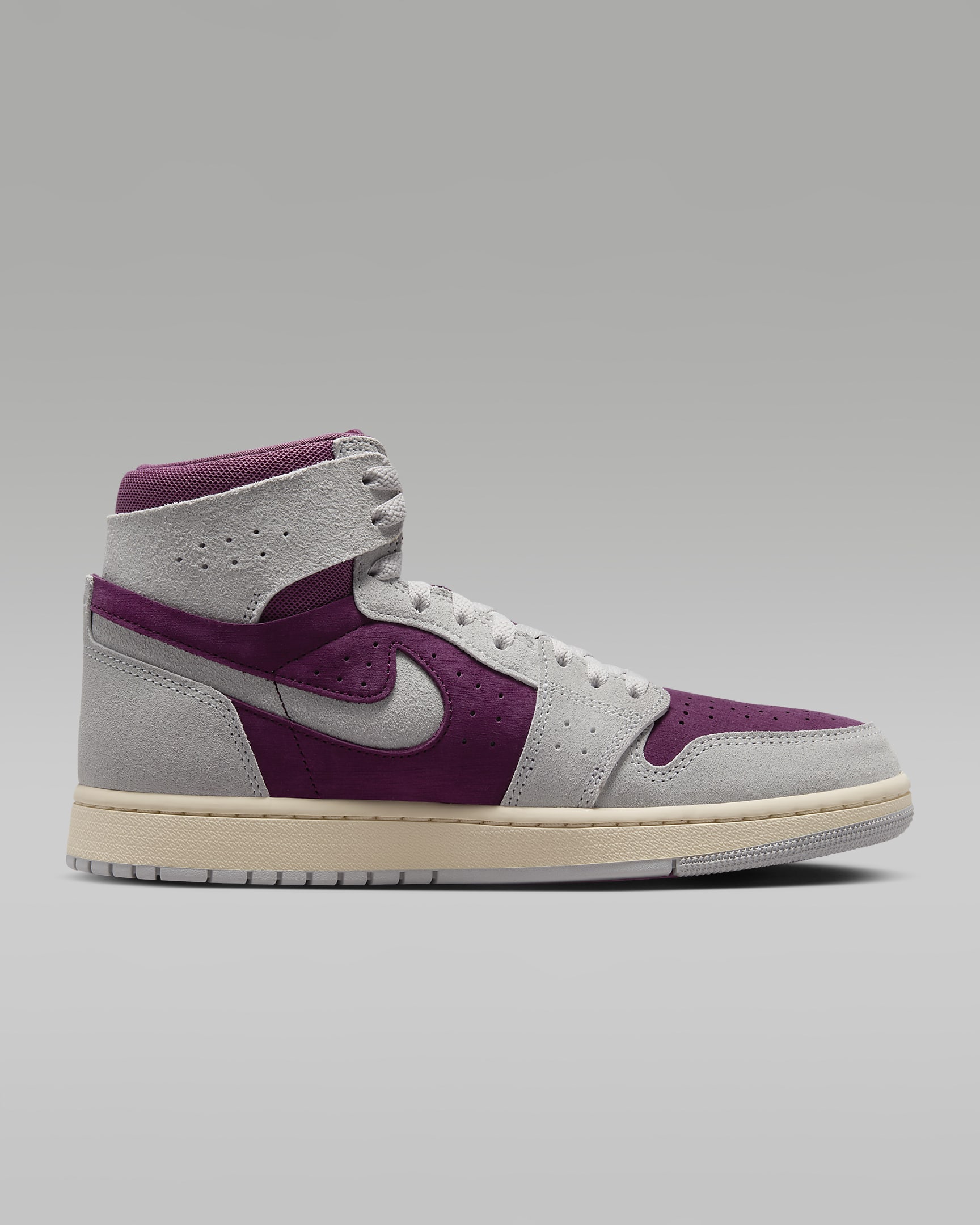 Tenis para mujer Air Jordan 1 Zoom CMFT 2 - Burdeos/Burdeos claro/Muselina/Gris neutro