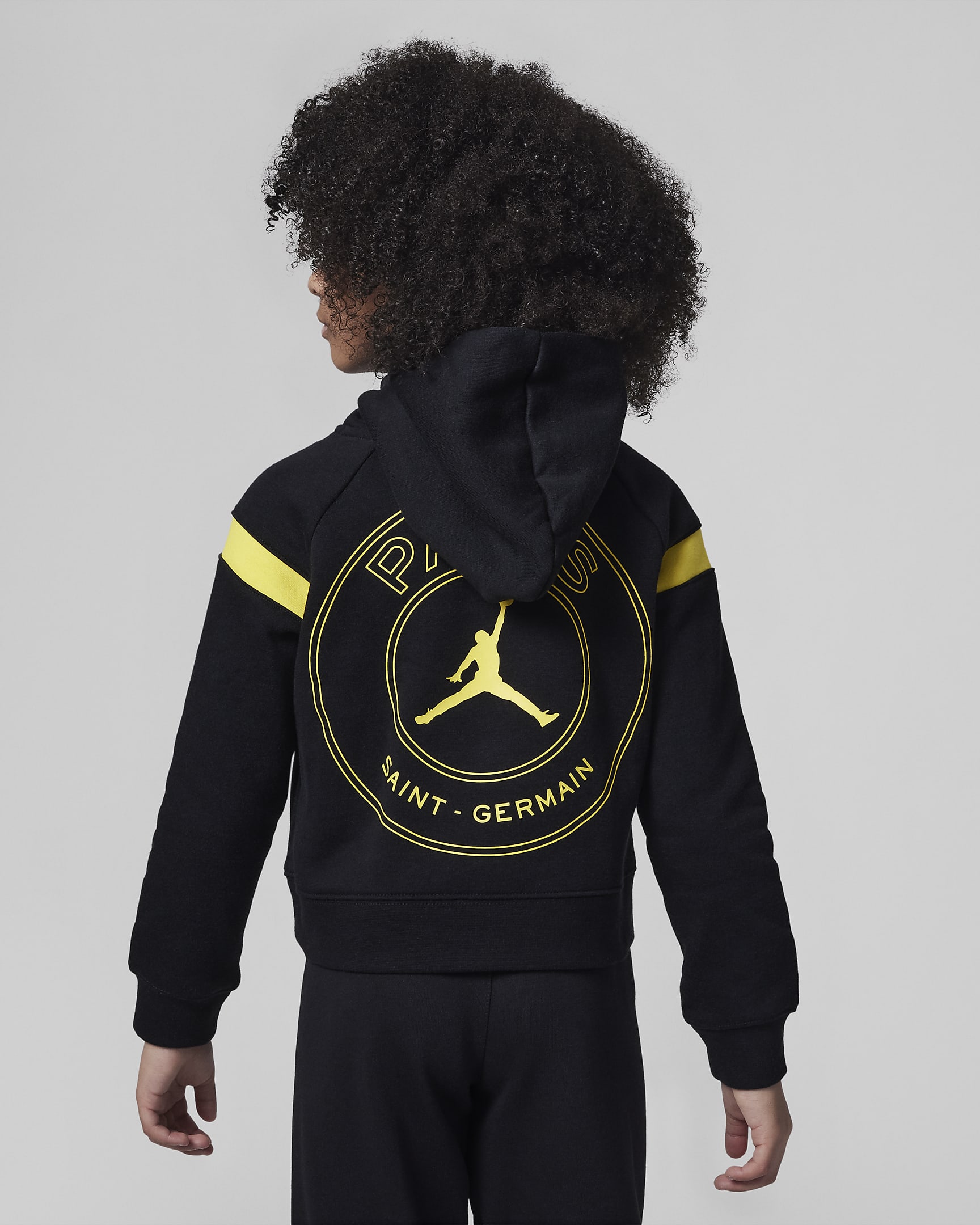Jordan Paris Saint Germain Fleece Hoodie Little Kids' Hoodie. Nike JP