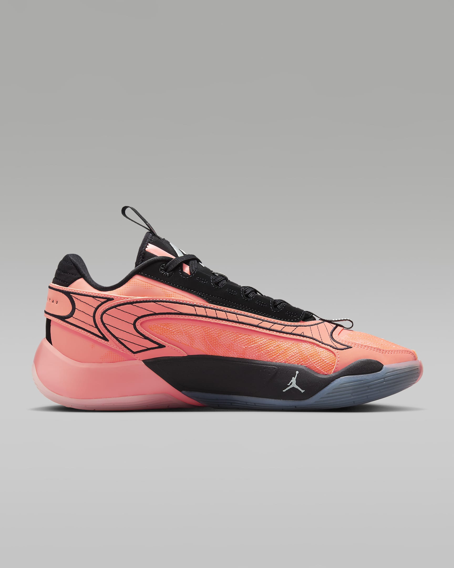 Luka 2 Basketball Shoes - Bright Mango/Black/Barely Green