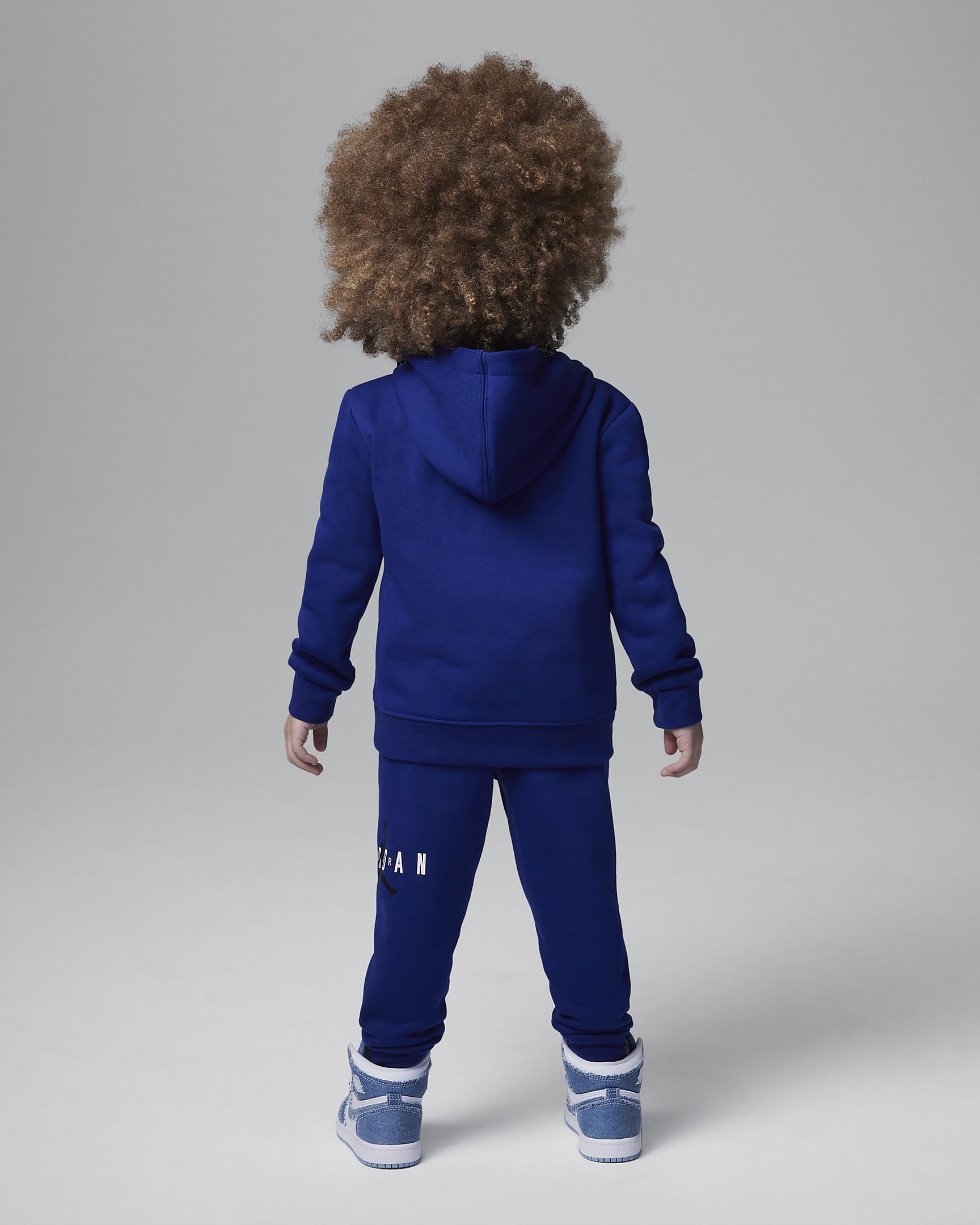 Jordan Sustainable Materials Pullover Hoodie Set Toddler 2-Piece Set - Deep Royal Blue