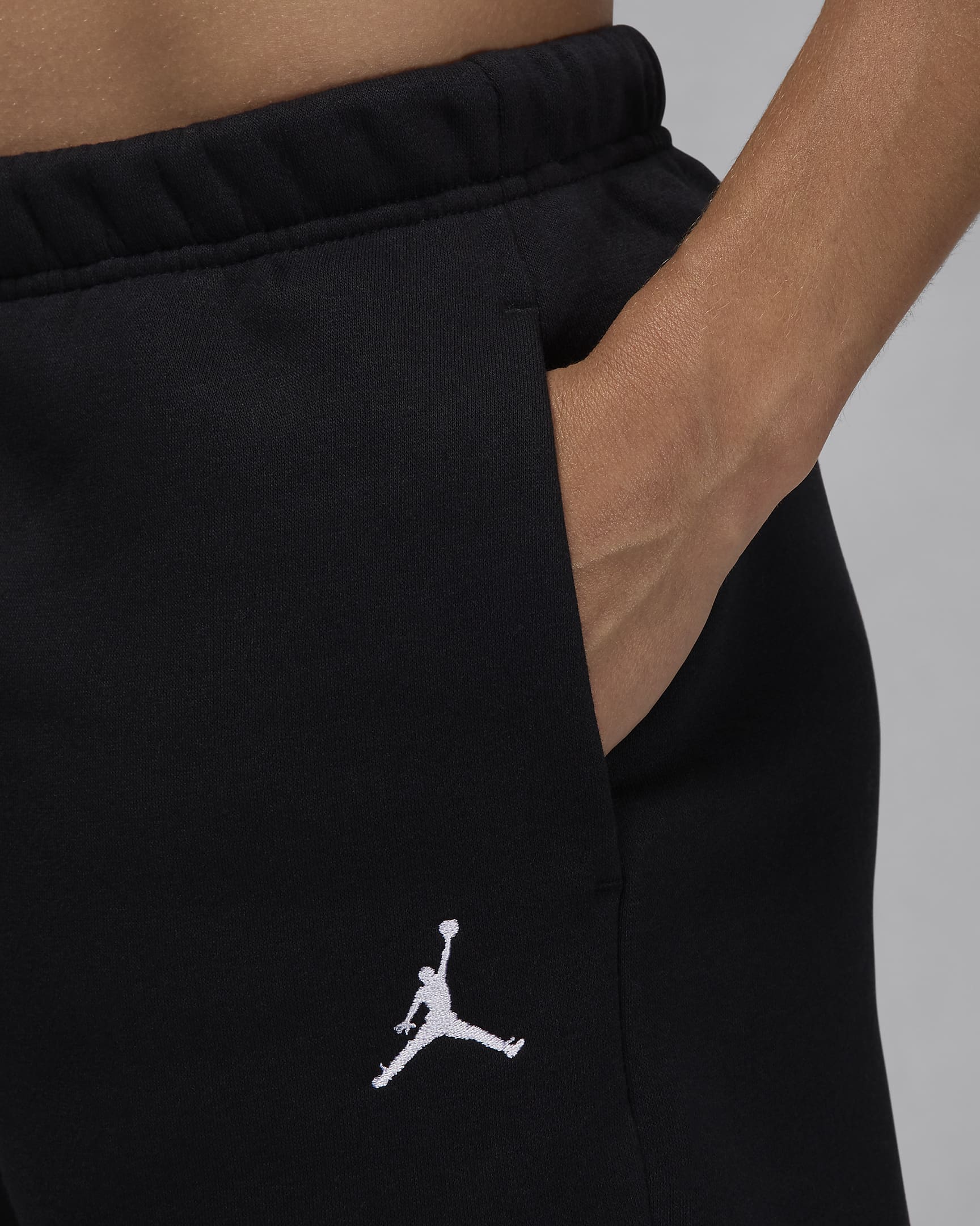 Jordan Brooklyn Fleece Women's Shorts - Black/White