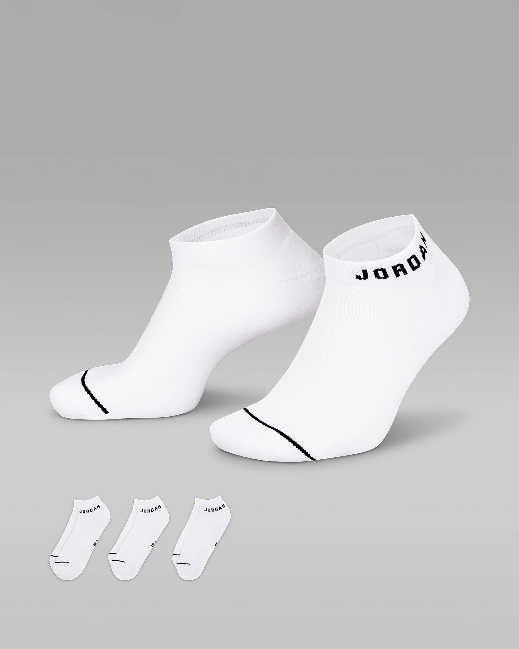 Jordan Everyday NoShow Socks (3 Pairs). Nike UK