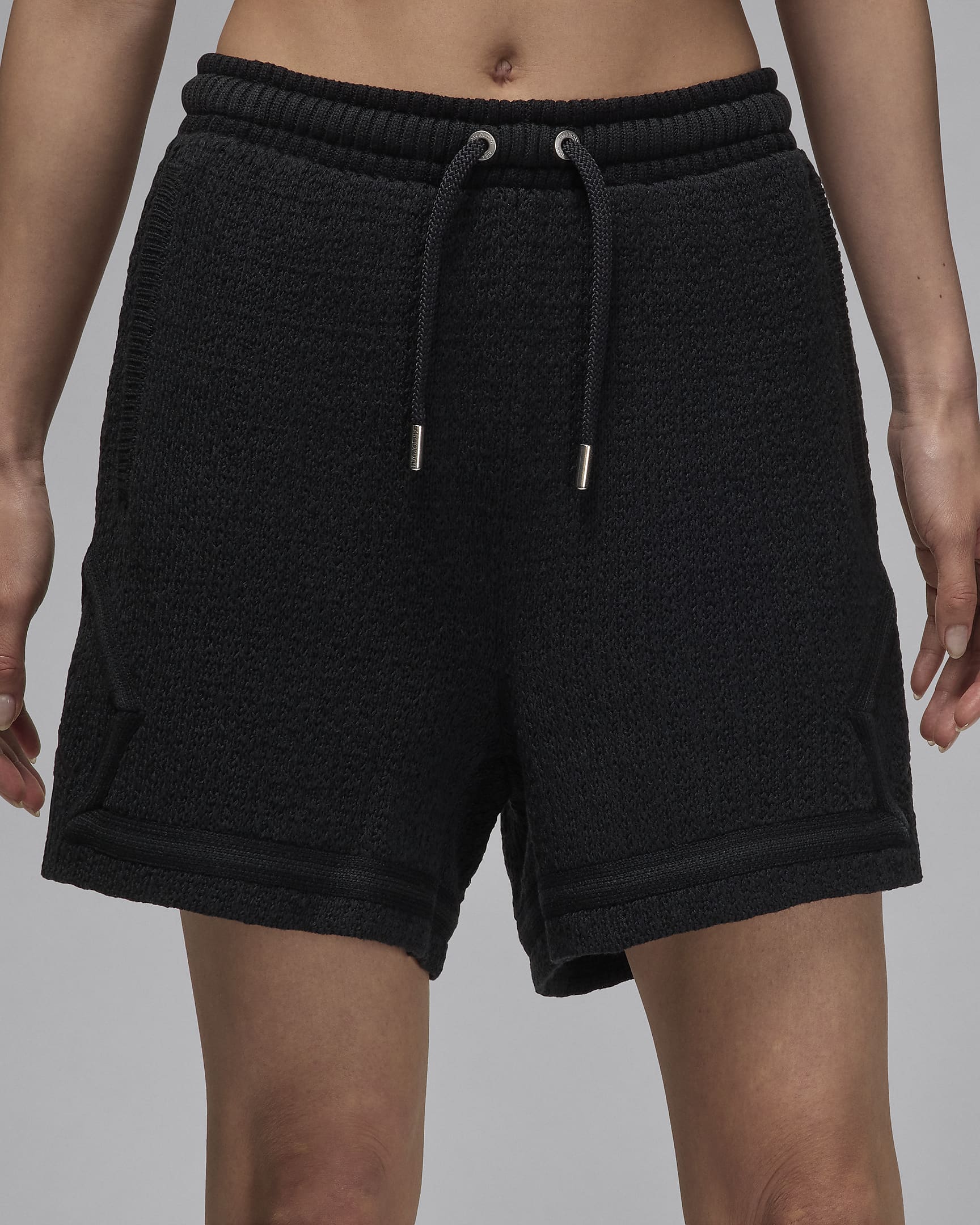 Air Jordan Women's Knit Shorts - Off Noir