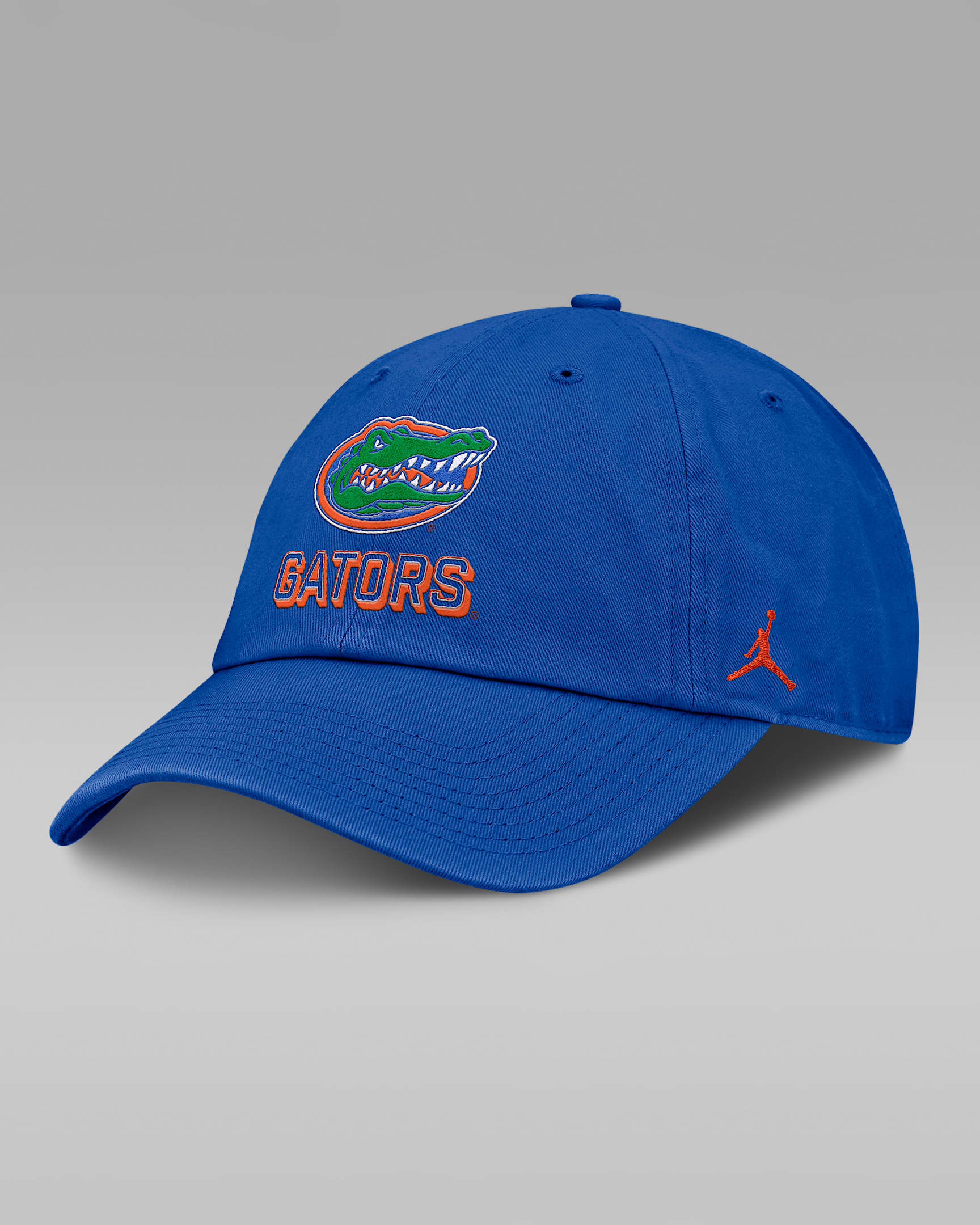 Gorra universitaria marca Jordan ajustable para hombre Florida On-Field Club Gameday - Royal