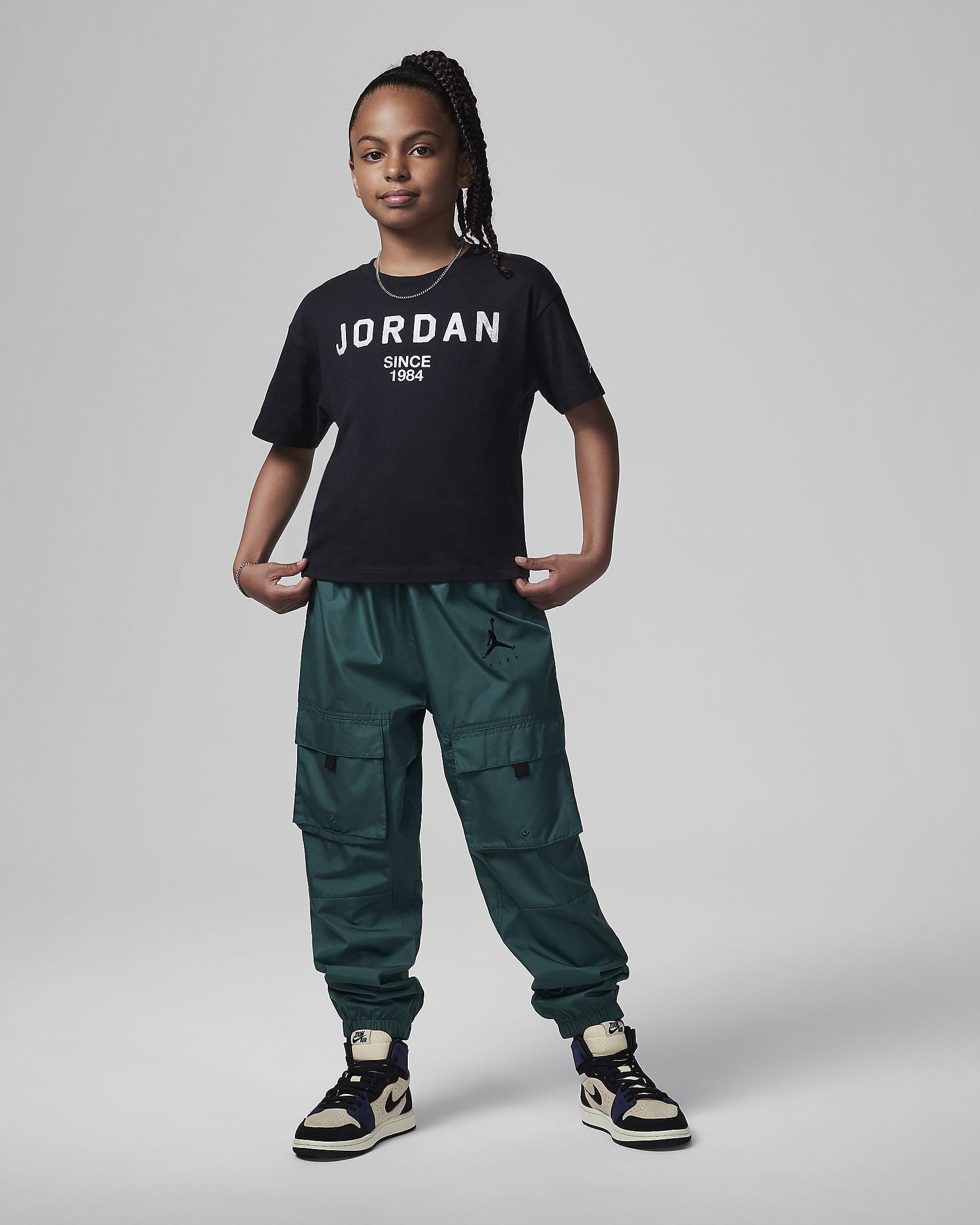 Jordan T-Shirt mit Grafik für ältere Kinder - Schwarz