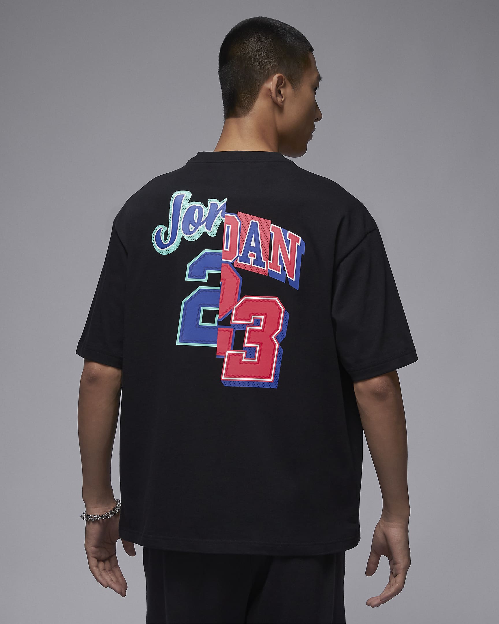 Jordan Men's Oversized T-Shirt - Black