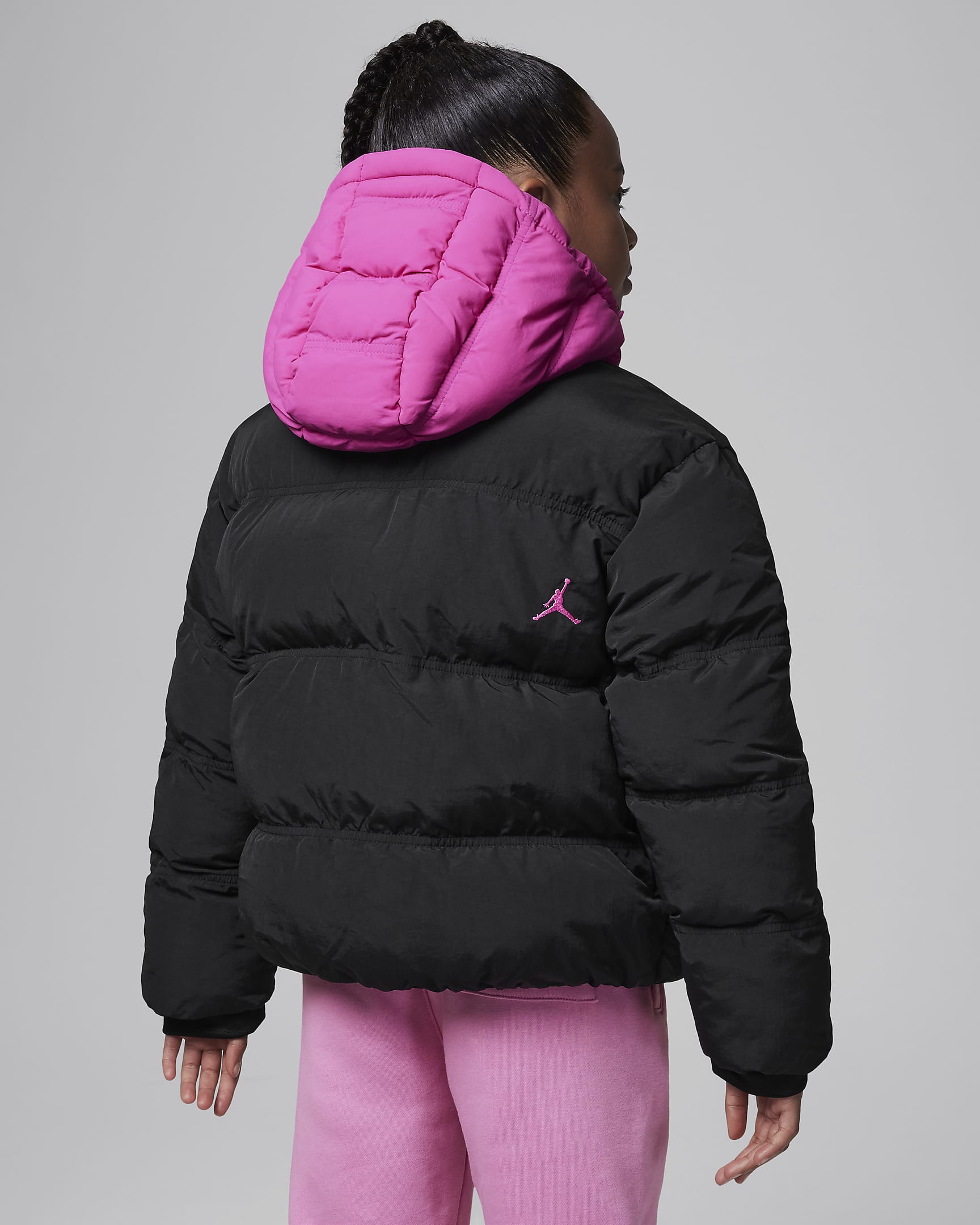 Jordan Older Kids' Heaviest Weight Puffer - Black