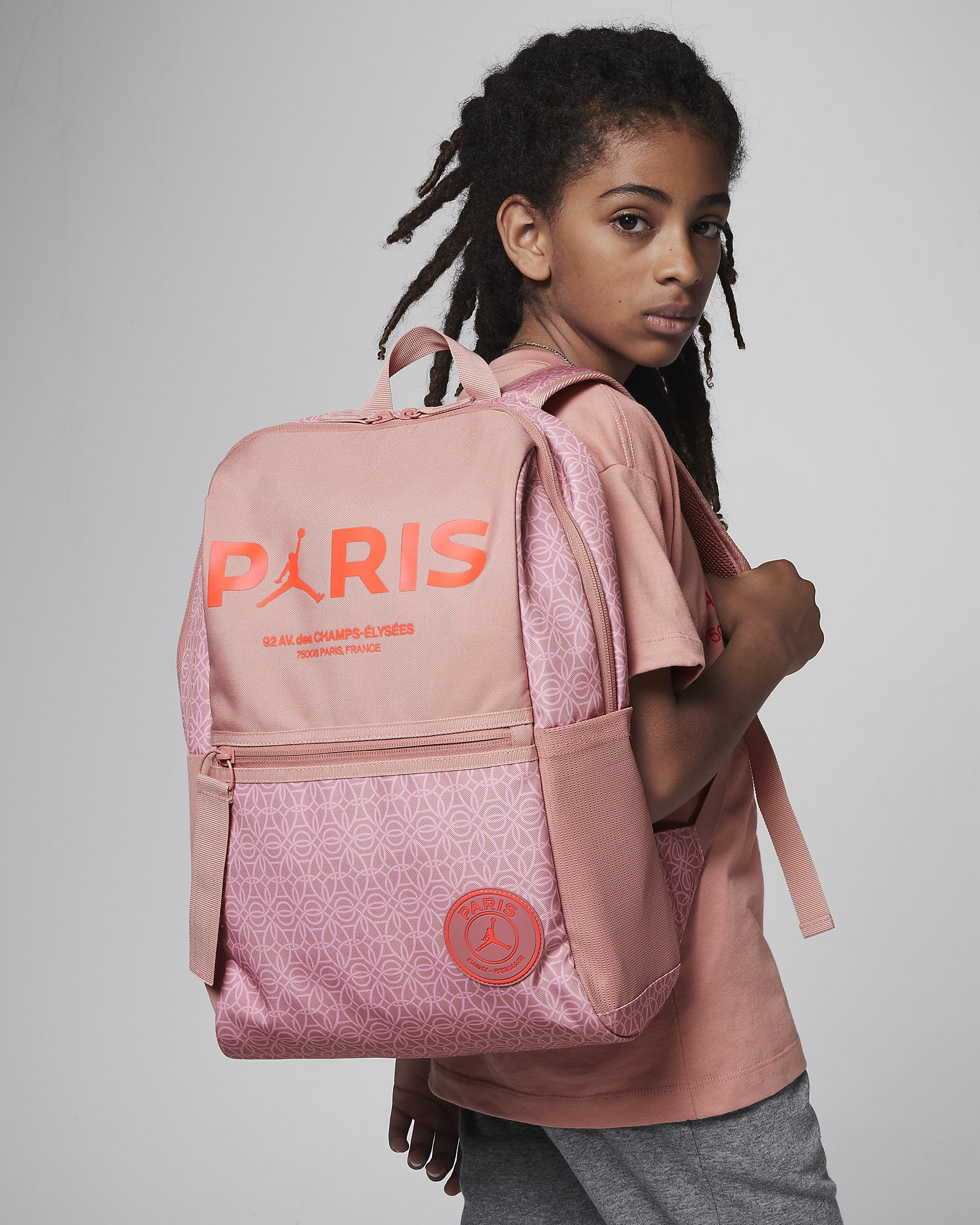 Jordan París Saint-Germain Essential Mochila (35 L) - Rust Pink