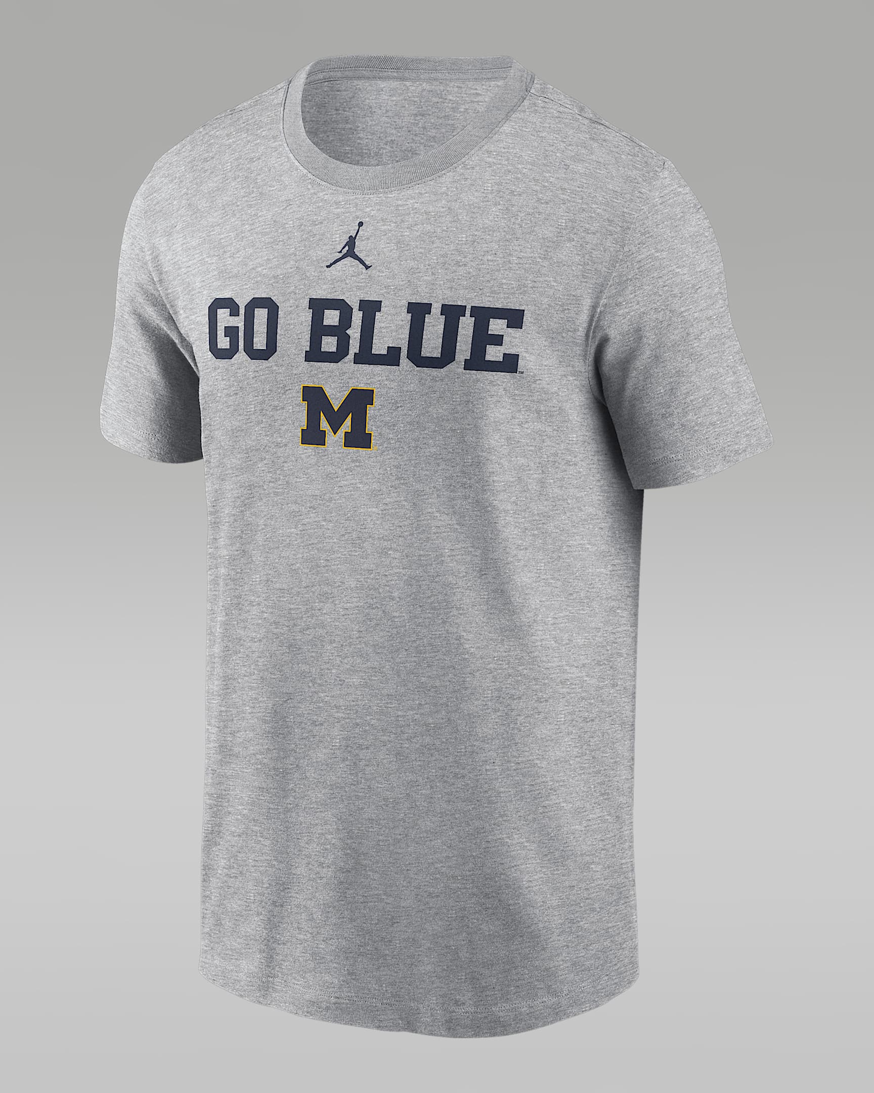 Michigan Sideline Mantra Men's Jordan Brand Dri-FIT College T-Shirt - Navy