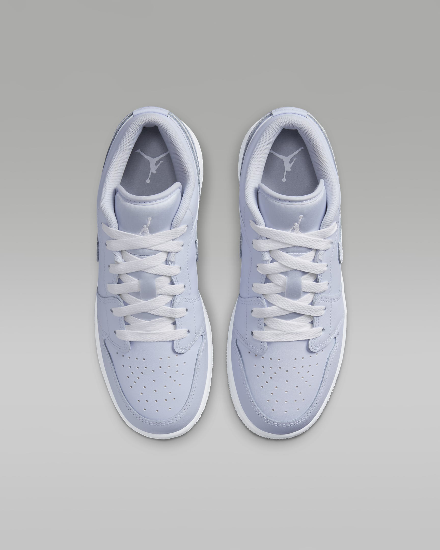Air Jordan 1 Low Older Kids' Shoes - Cobalt Bliss/Neutral Grey/White