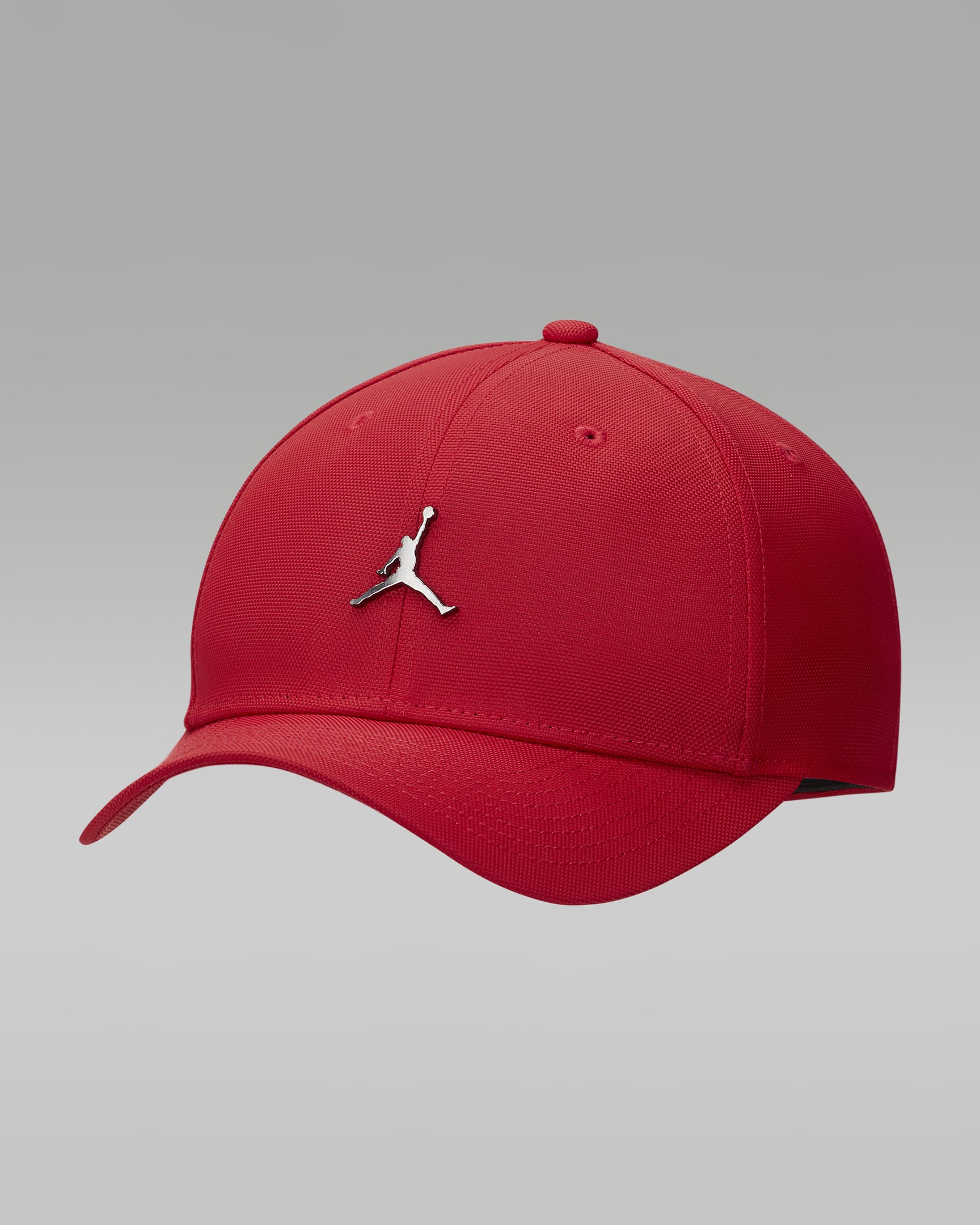 Jordan Rise Cap Adjustable Hat - Gym Red/Black/Black/Gunmetal