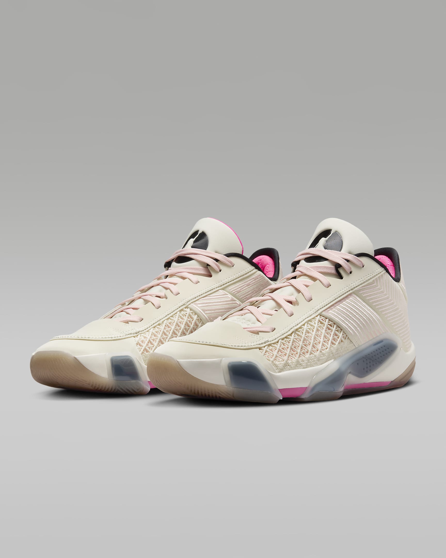 Air Jordan XXXVIII Low 'Fresh Start' Basketball Shoes - Coconut Milk/Atmosphere/Hyper Pink/Black