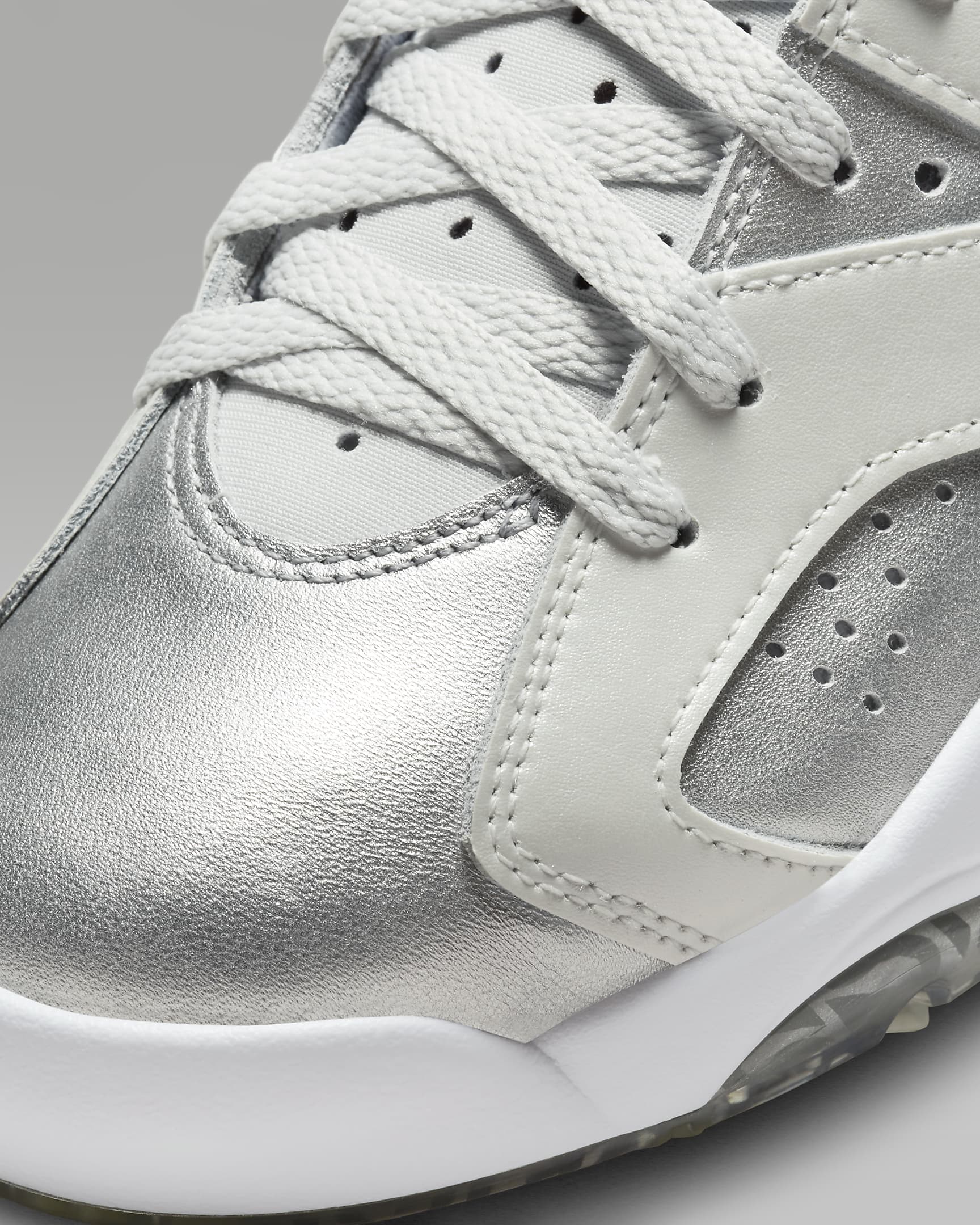 Calzado de golf para hombre Jordan Retro 6 NRG - Polvo fotón/Blanco/Plata metalizado