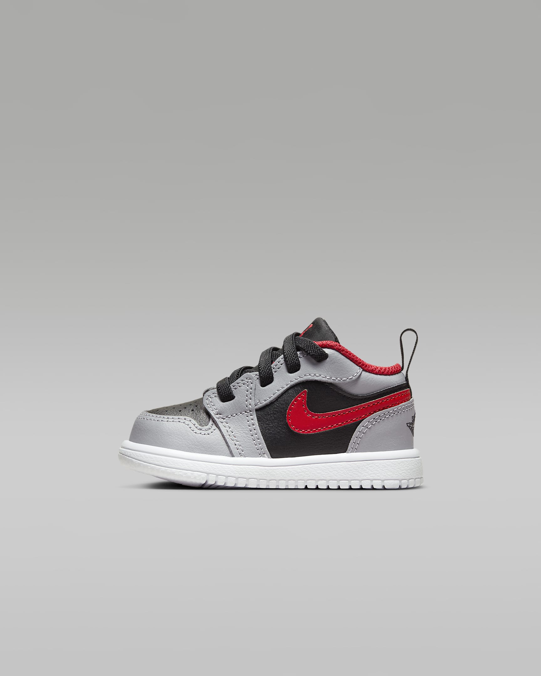 Jordan 1 Low Alt Schoenen voor baby's/peuters - Zwart/Cement Grey/Wit/Fire Red