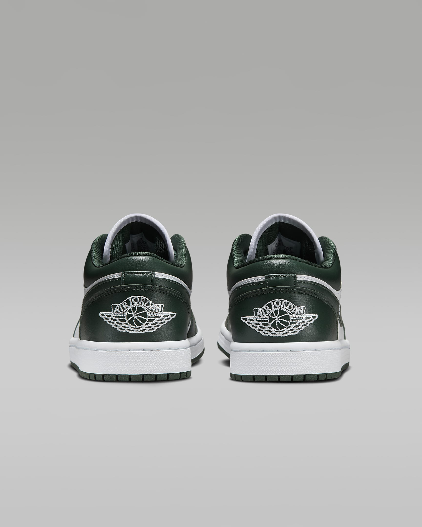 Air Jordan 1 Low Women's Shoes - White/Galactic Jade