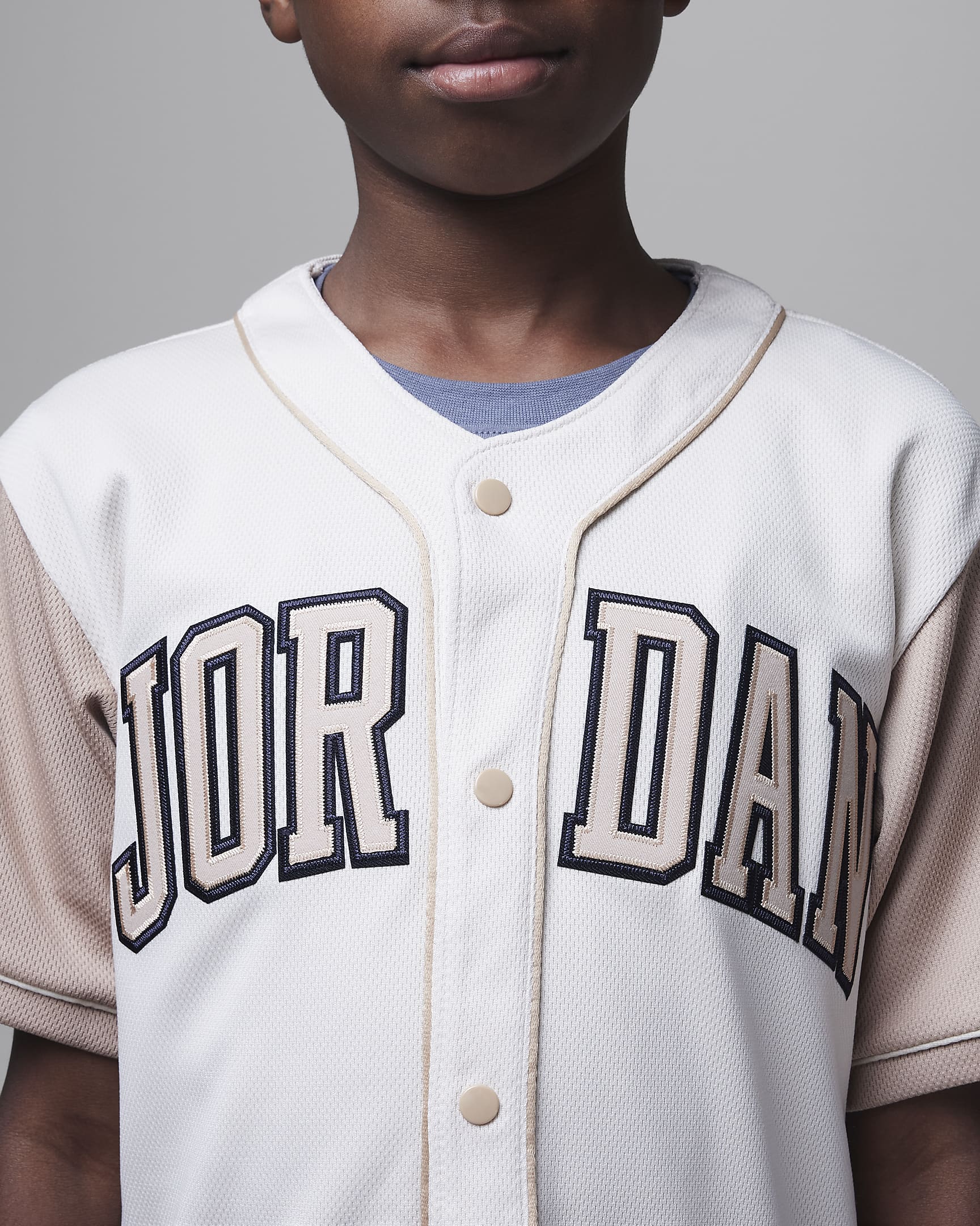 Jordan Big Kids\' Baseball Jersey. Nike.com