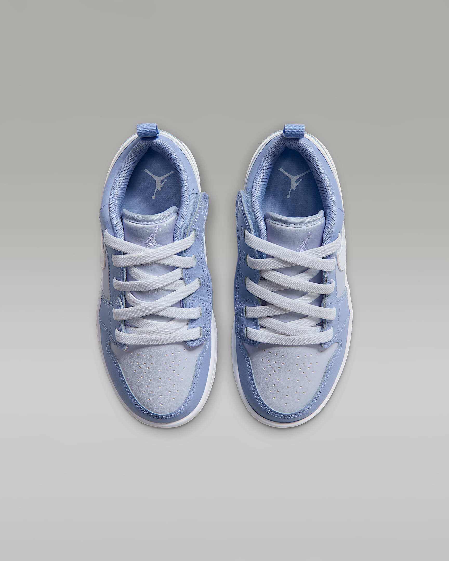 Chaussure Jordan 1 Low Alt pour enfant - Aluminum/Blanc/Hydrogen Blue
