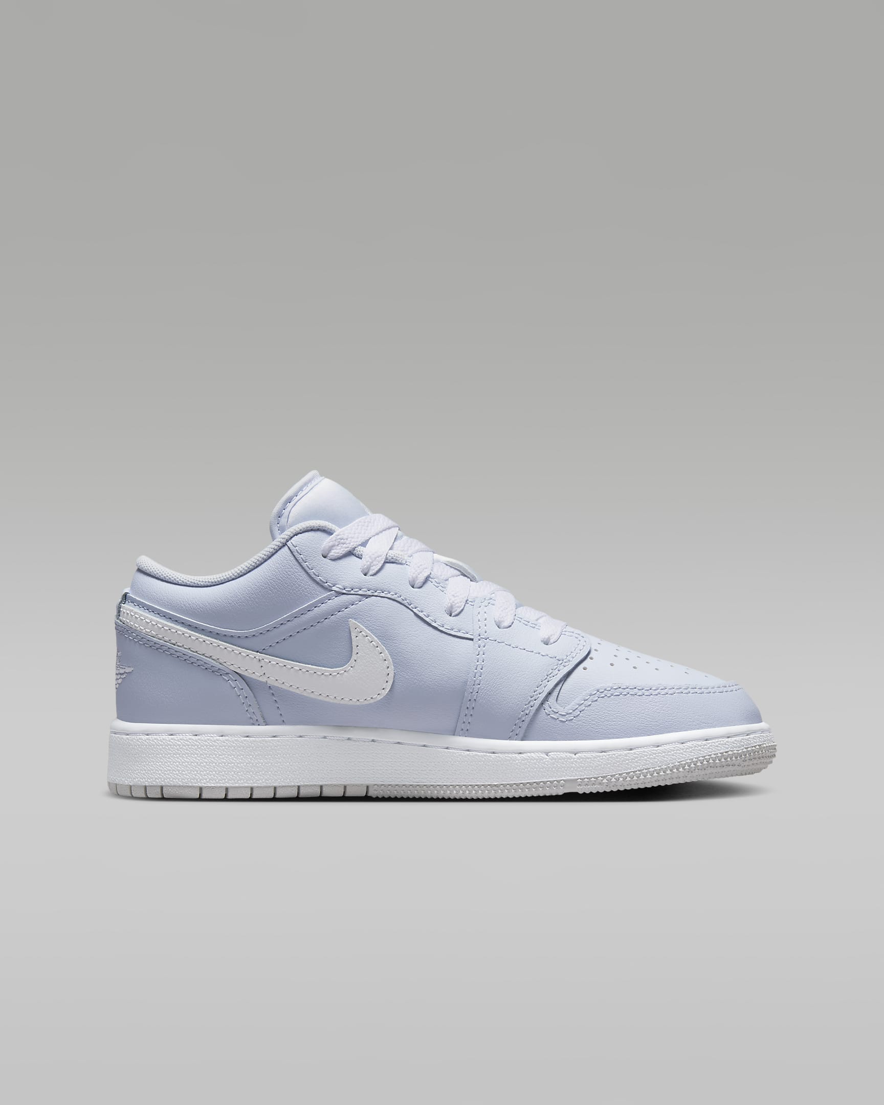 Air Jordan 1 Low Older Kids' Shoes - Cobalt Bliss/Neutral Grey/White