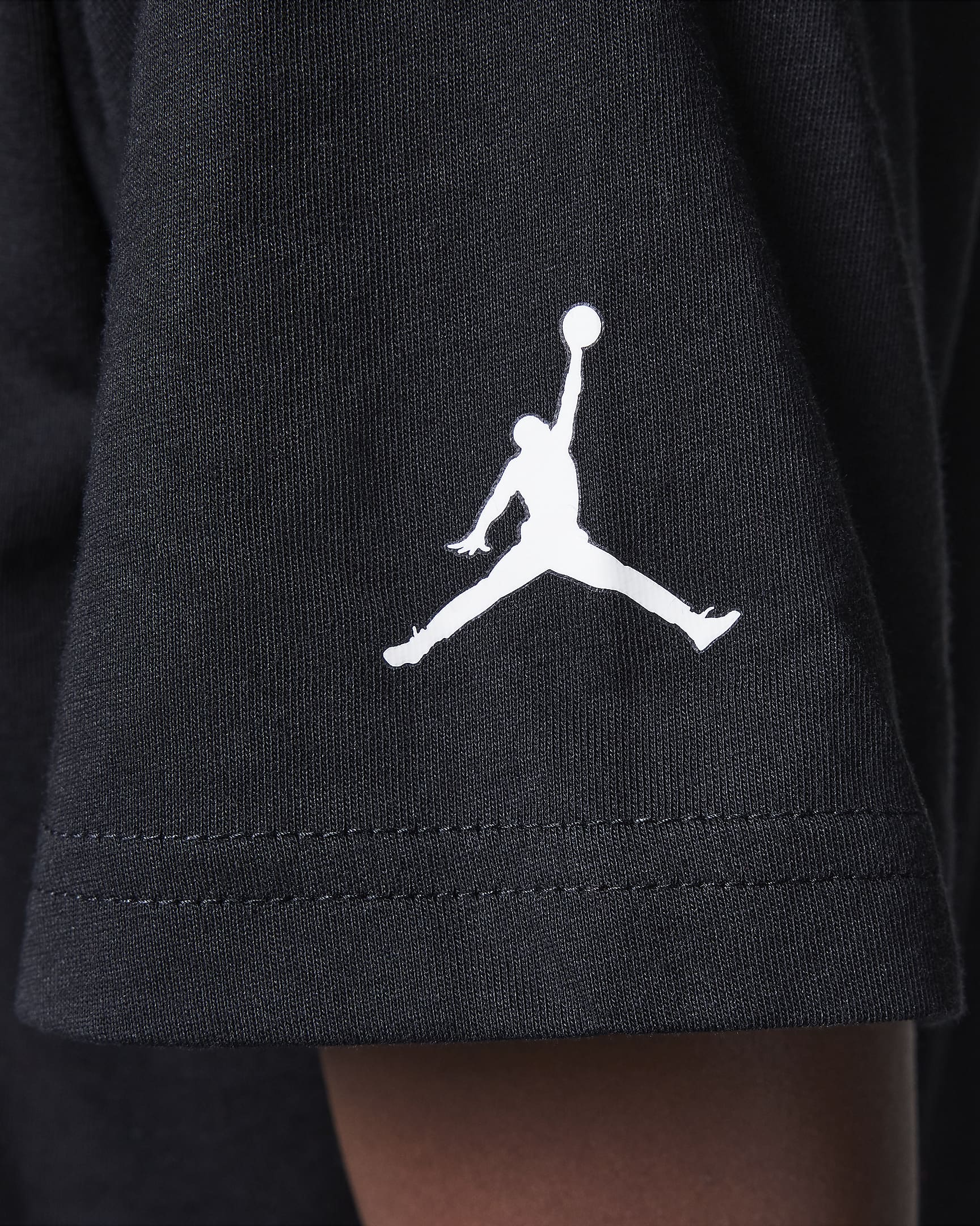 Playera Motion Jumpman para niño talla grande Jordan MVP - Negro