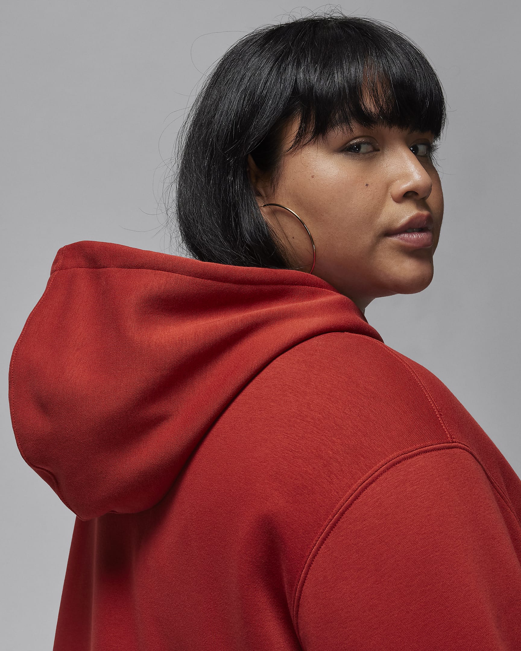 Jordan Brooklyn Fleece Women's Hoodie (Plus Size). Nike UK