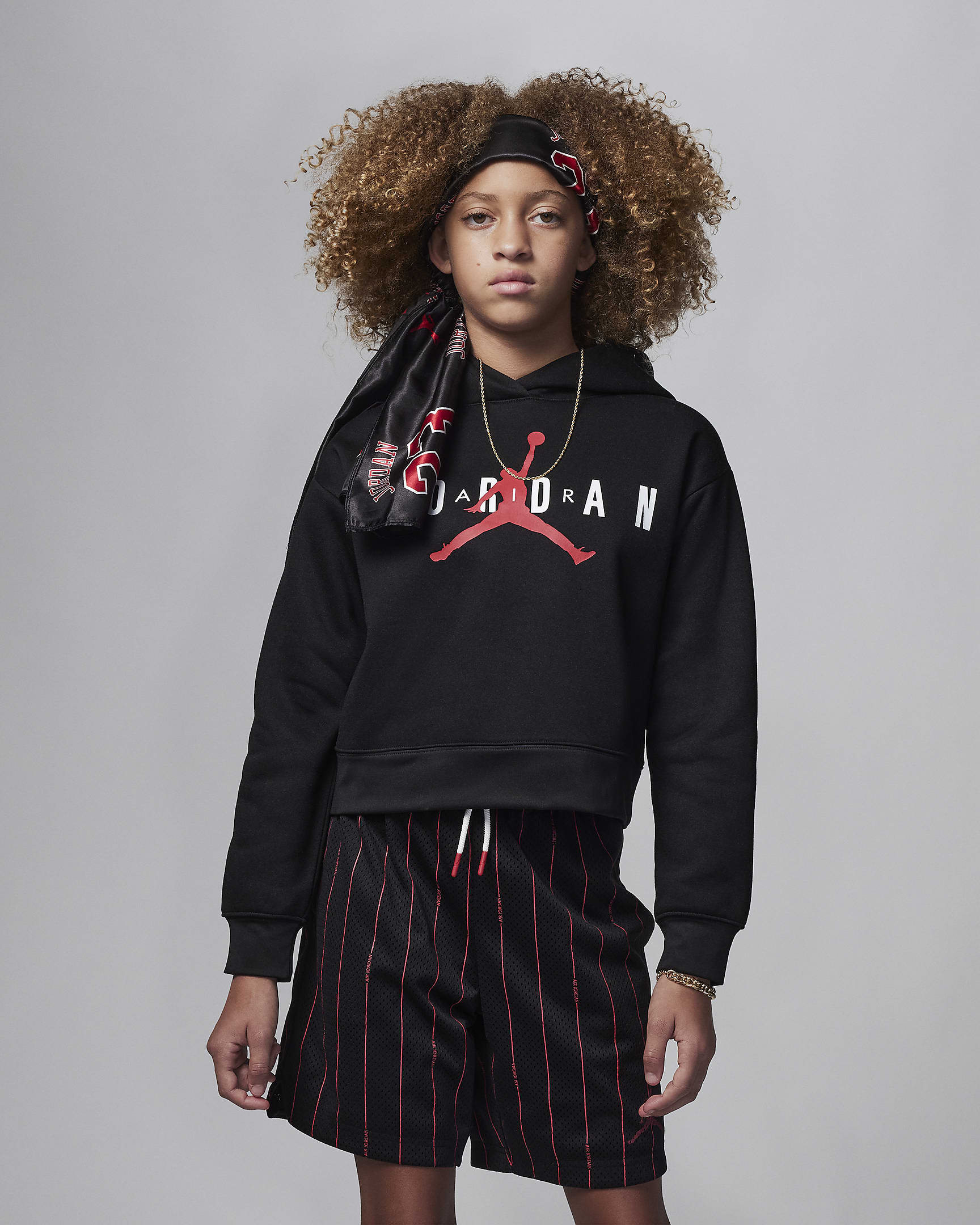 Jordan Older Kids' Jumpman Sustainable Pullover Hoodie - Black