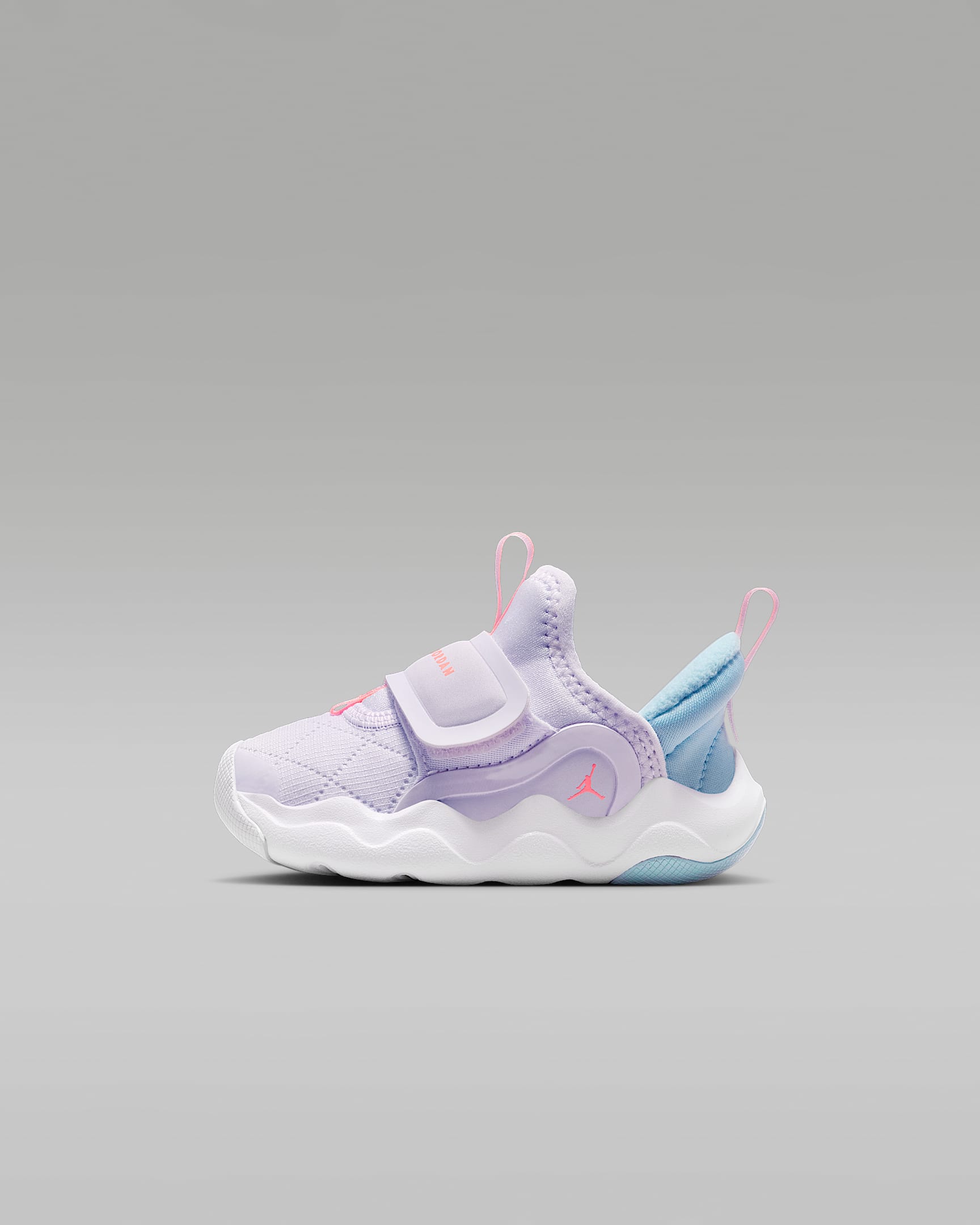 Jordan 23/7.2 EasyOn Baby/Toddler Shoes - Barely Grape/Ocean Bliss/White/Atomic Pink