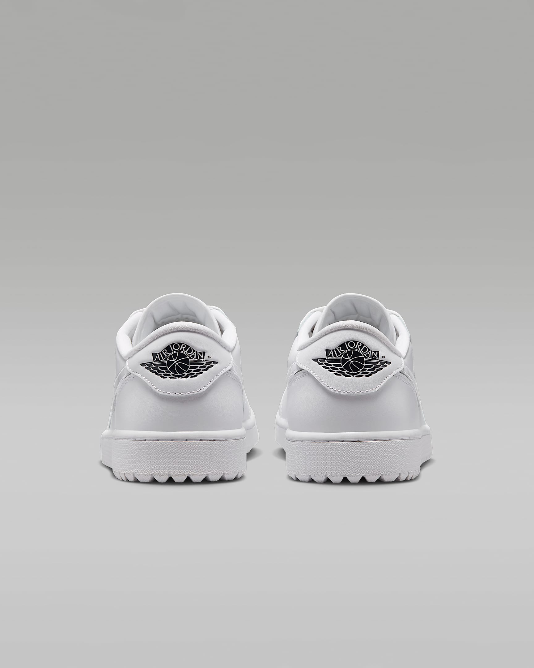 Air Jordan 1 Low G Golf Shoes - White/Obsidian/White/White