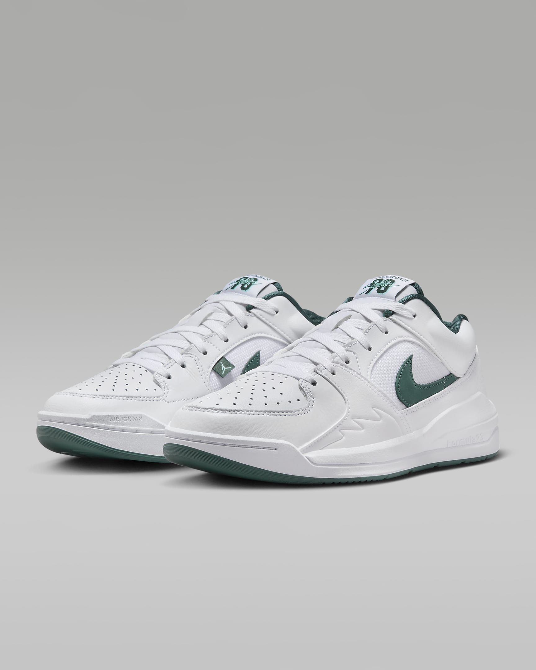 Tenis para mujer Jordan Stadium 90 - Blanco/Toque tropical/Verde oxidado