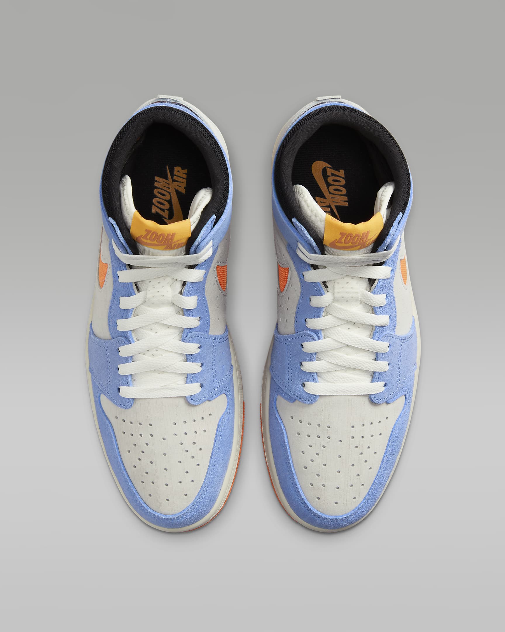 Scarpa Air Jordan 1 Zoom CMFT 2 – Uomo - Sail/Royal Pulse/Light Silver/Alpha Orange